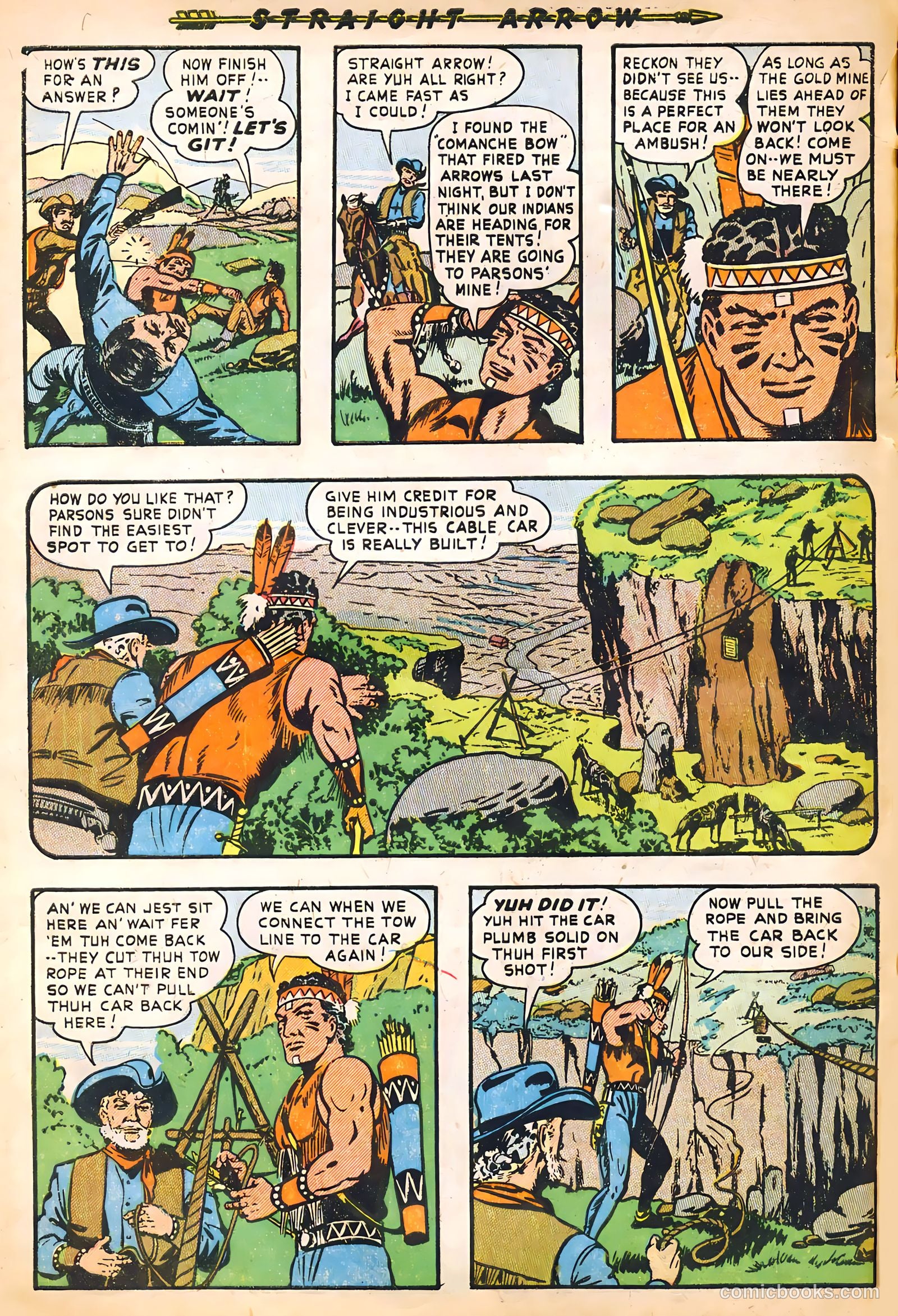 Straight Arrow #9 (1951) — page 6 of 36
