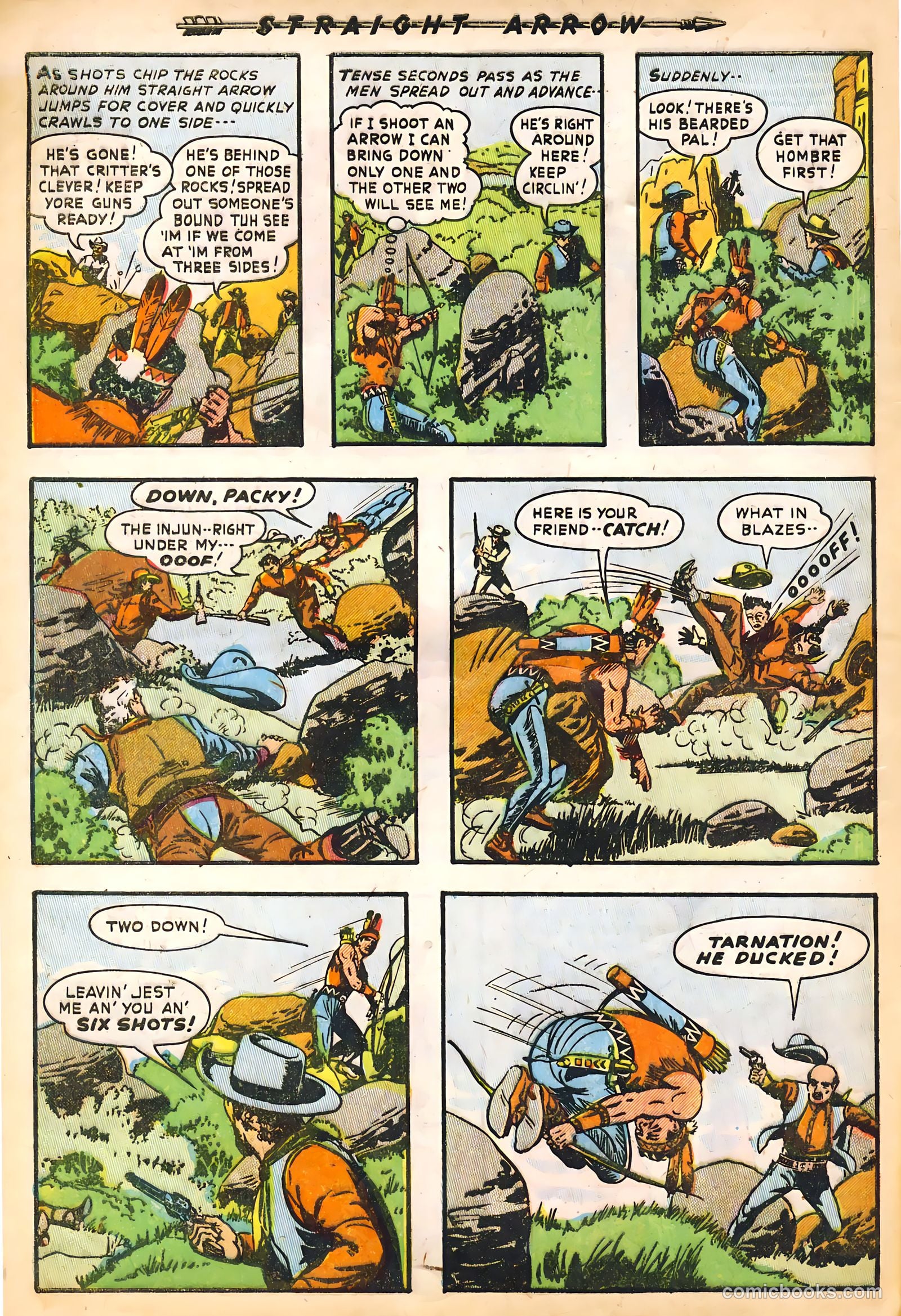 Straight Arrow #9 (1951) — page 8 of 36