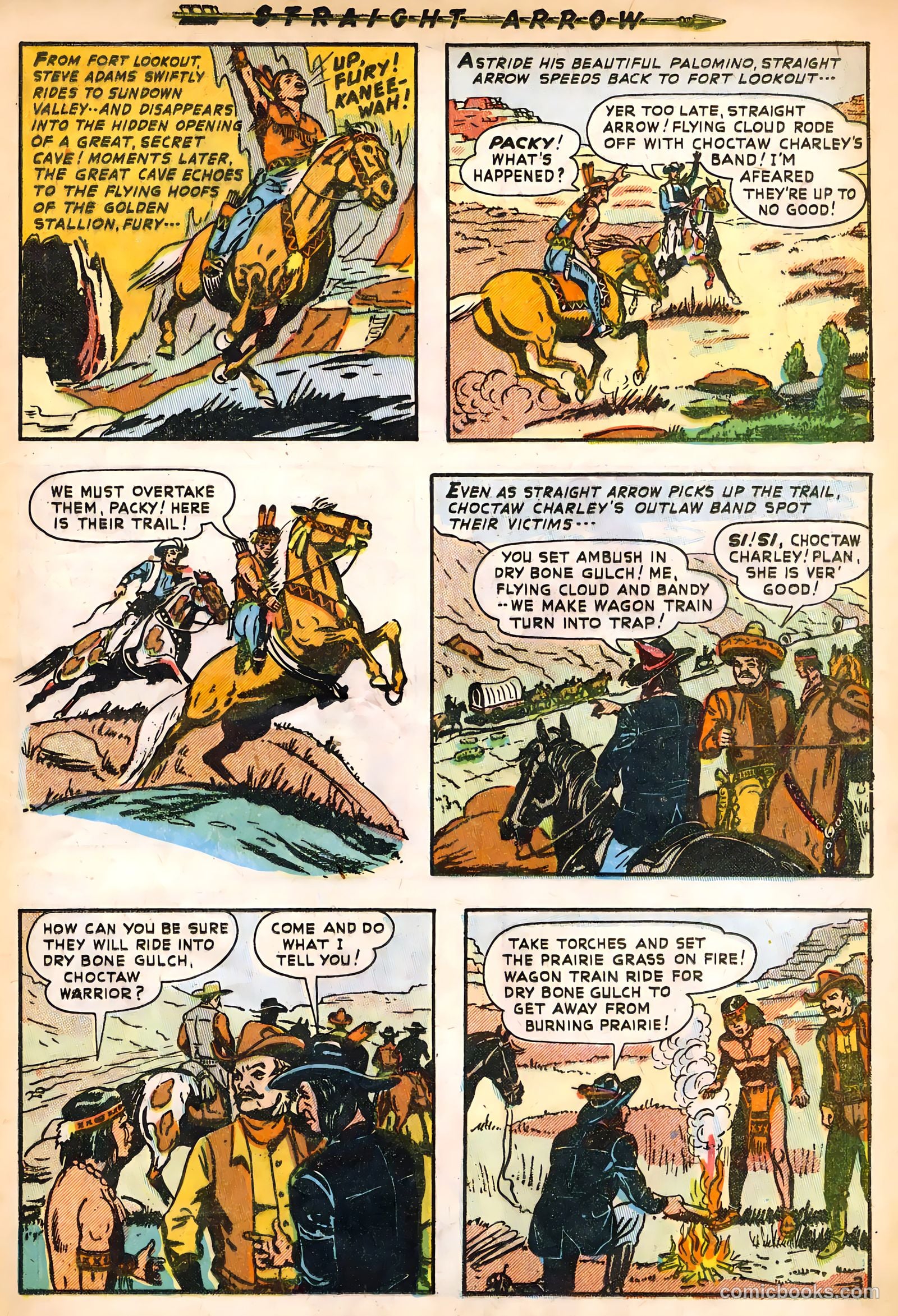 Straight Arrow #9 (1951) — page 13 of 36