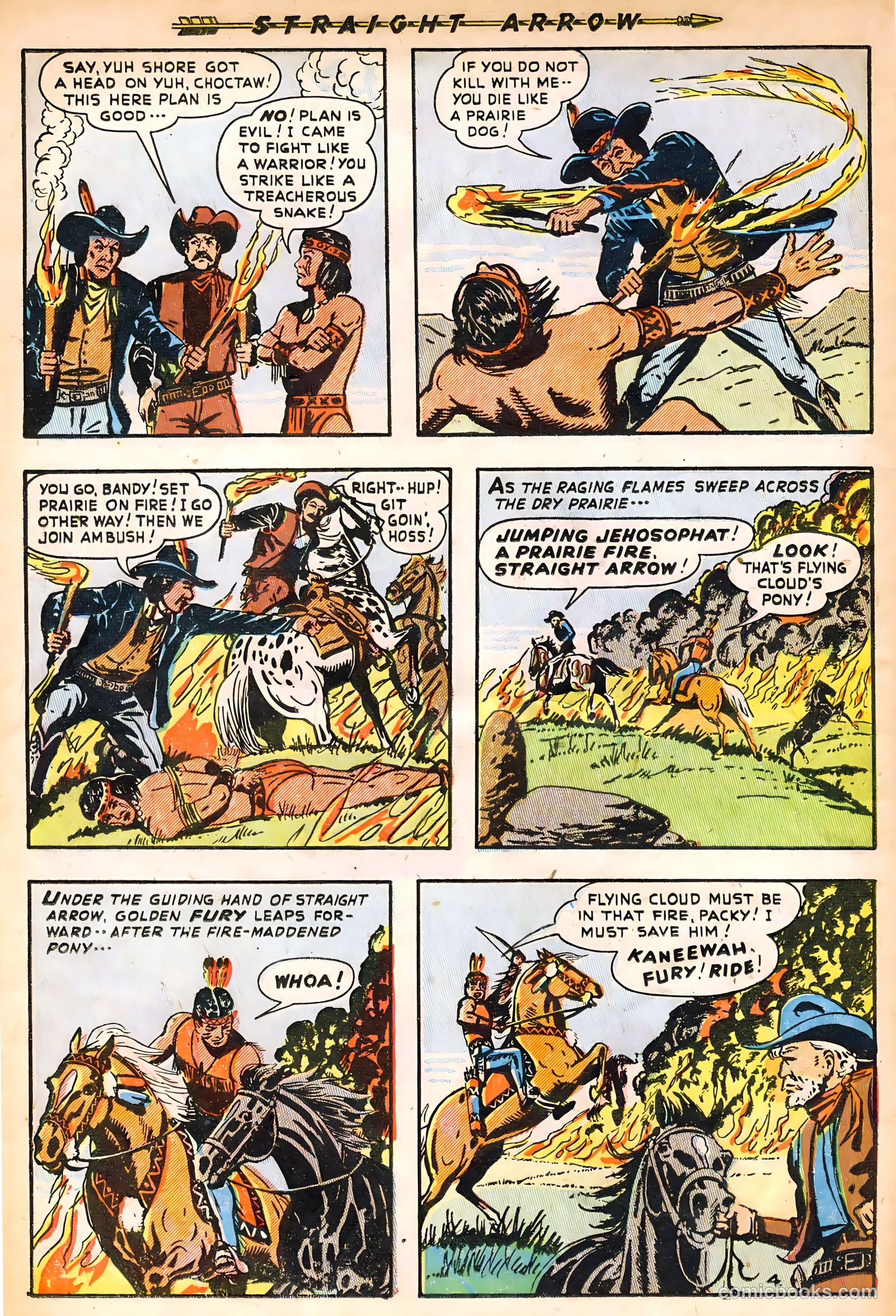 Straight Arrow #9 (1951) — page 14 of 36