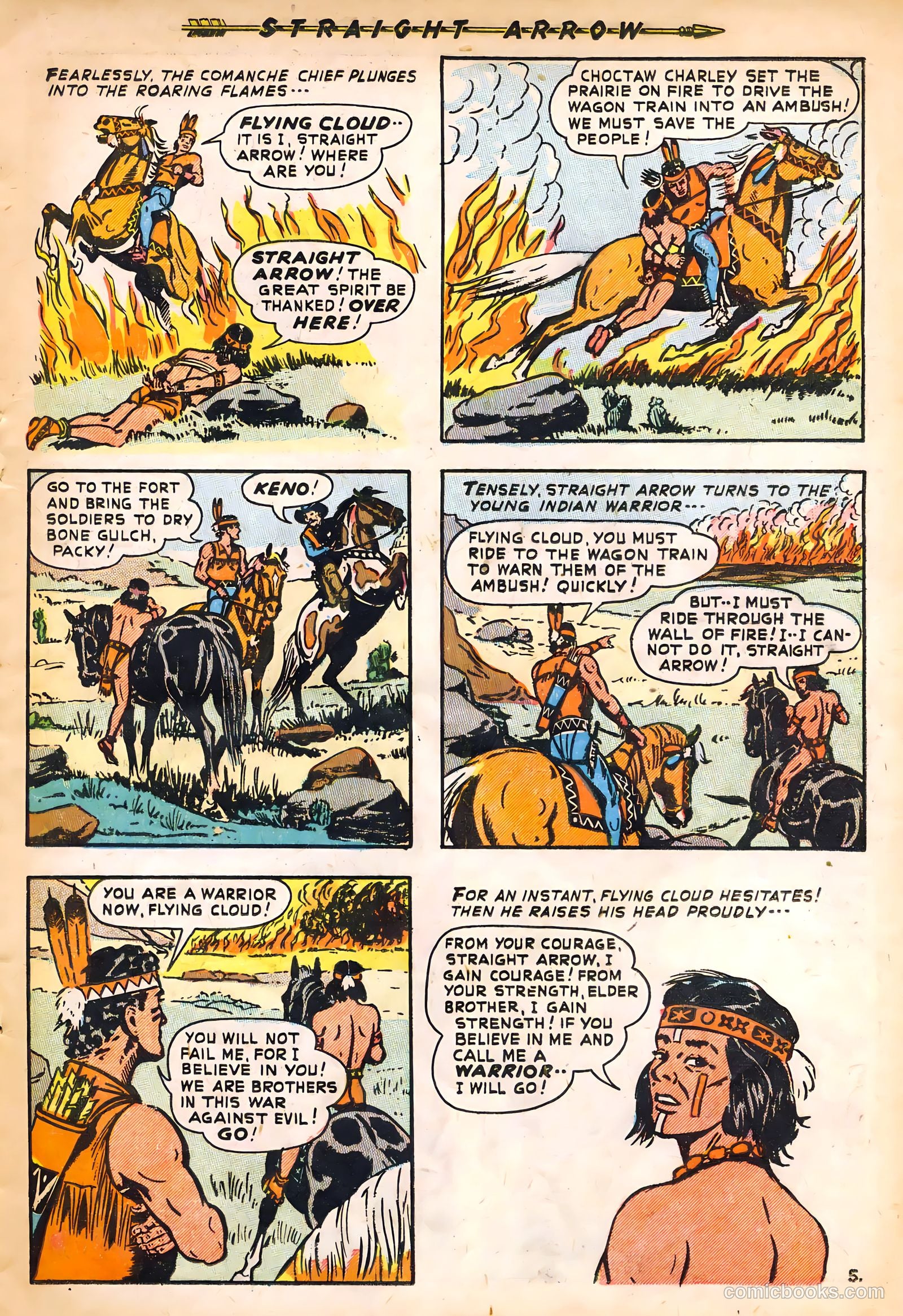 Straight Arrow #9 (1951) — page 15 of 36