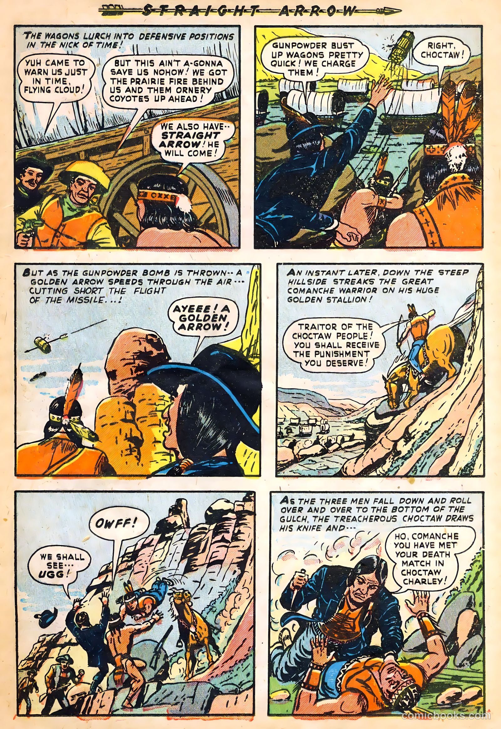 Straight Arrow #9 (1951) — page 17 of 36