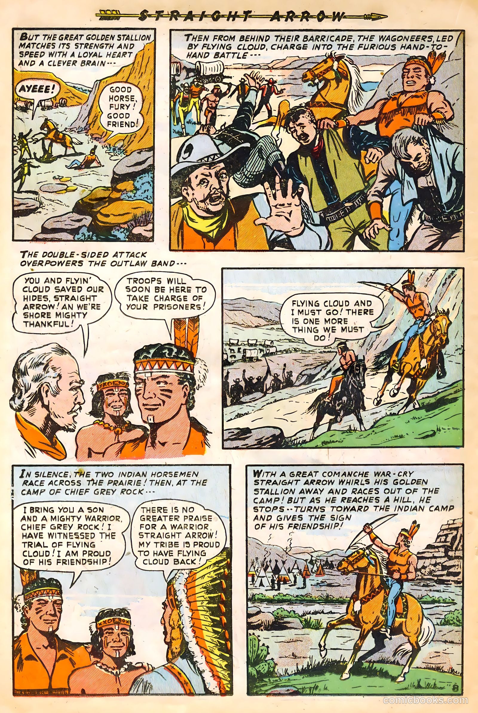 Straight Arrow #9 (1951) — page 18 of 36