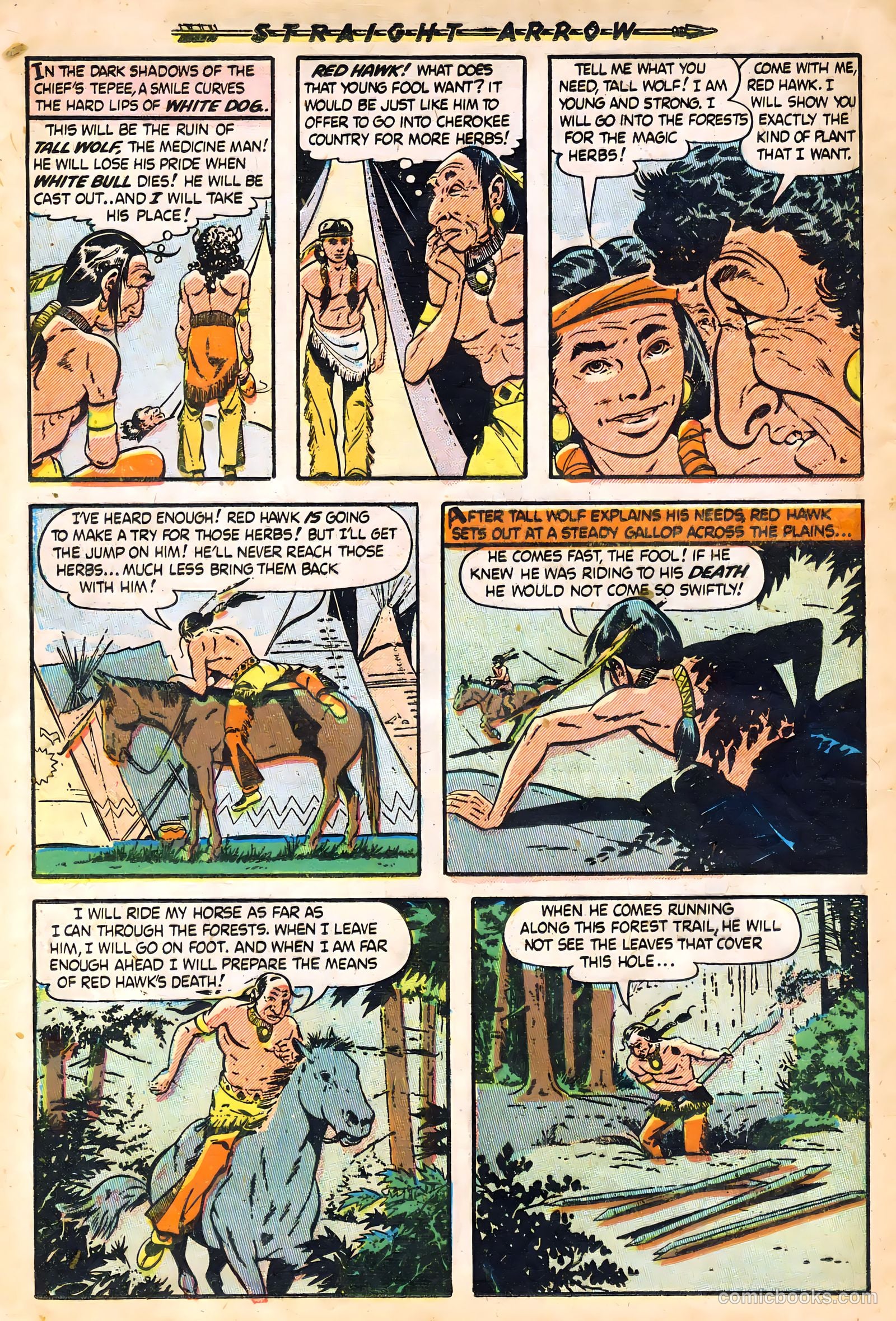 Straight Arrow #9 (1951) — page 20 of 36