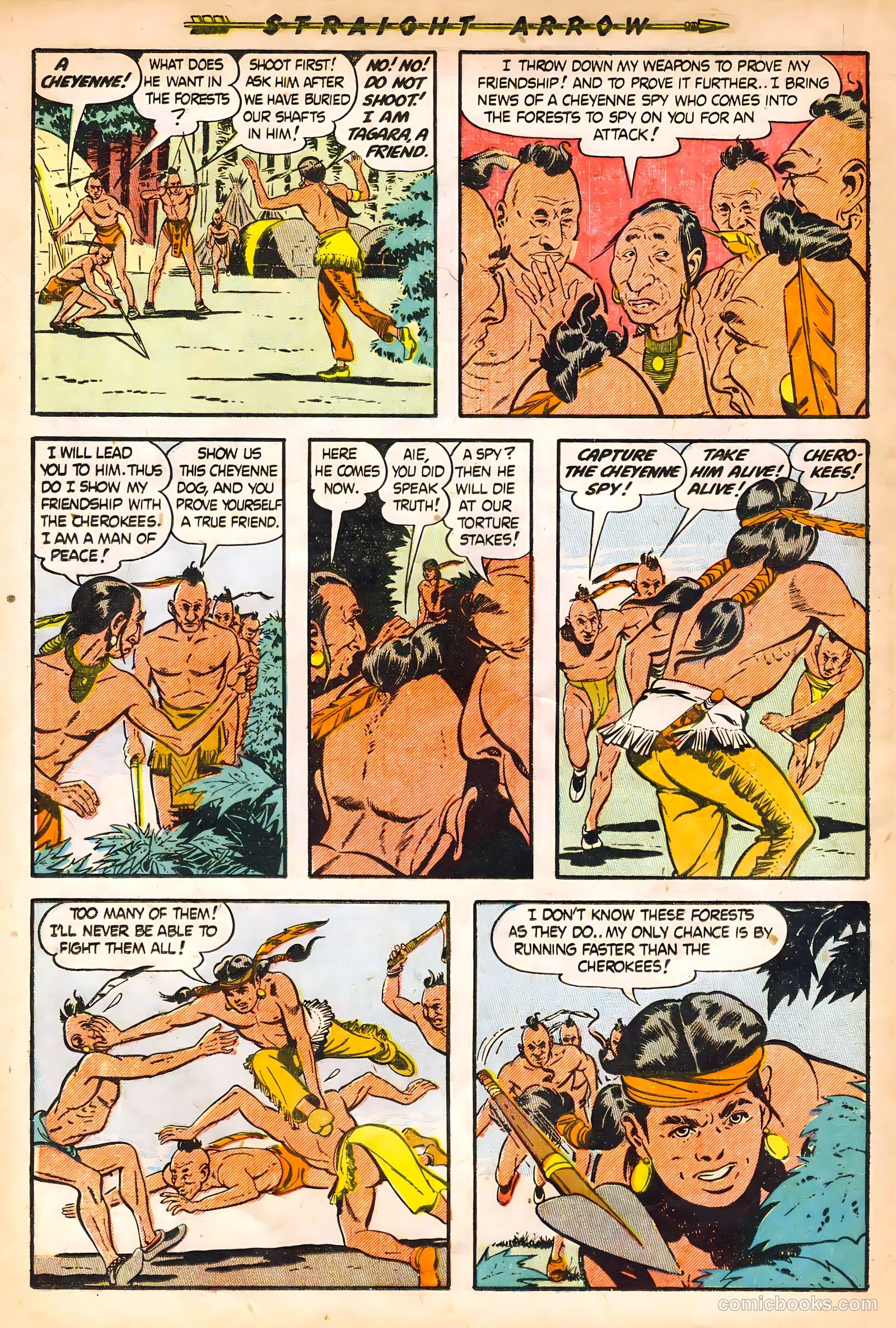 Straight Arrow #9 (1951) — page 22 of 36