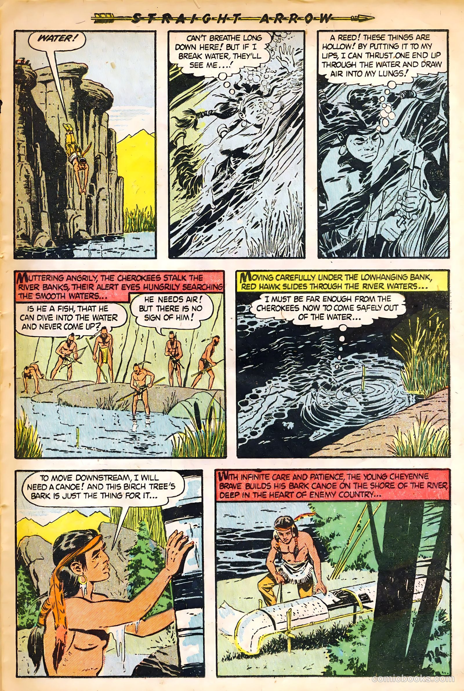 Straight Arrow #9 (1951) — page 23 of 36