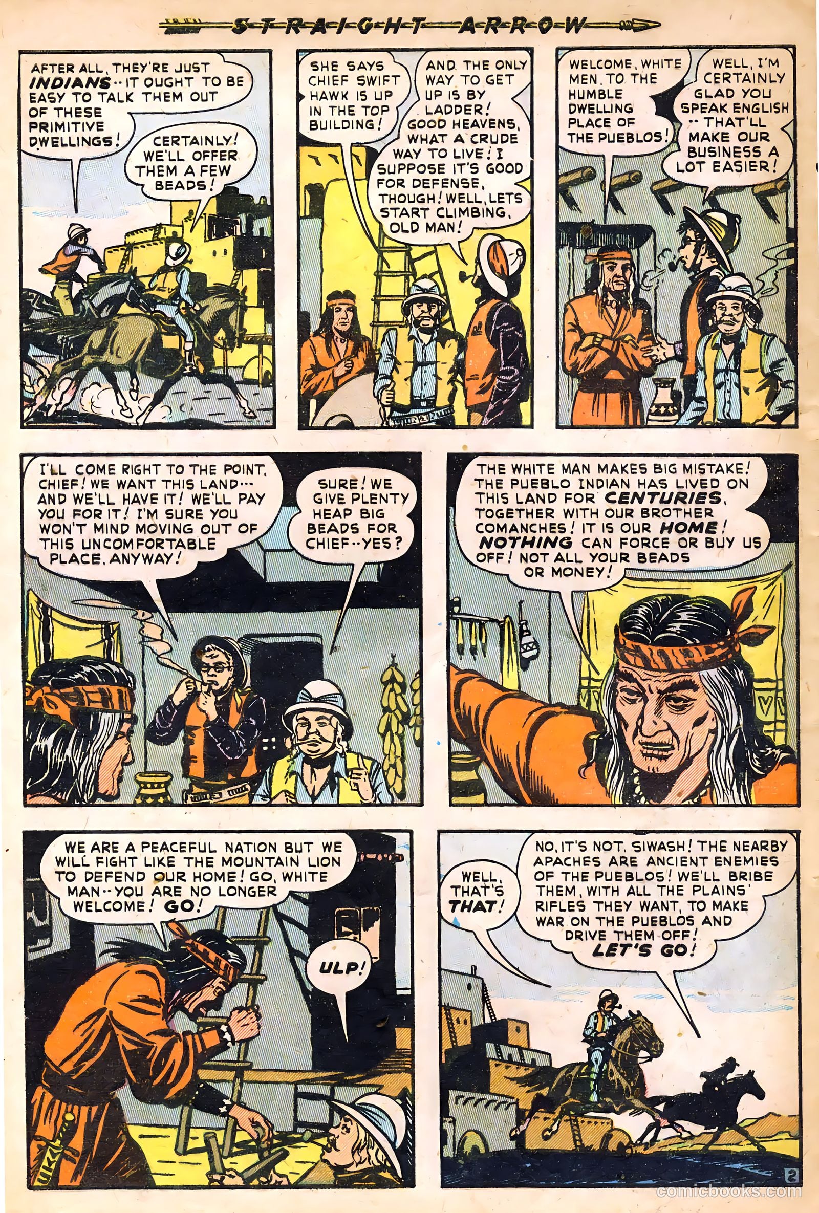 Straight Arrow #9 (1951) — page 28 of 36