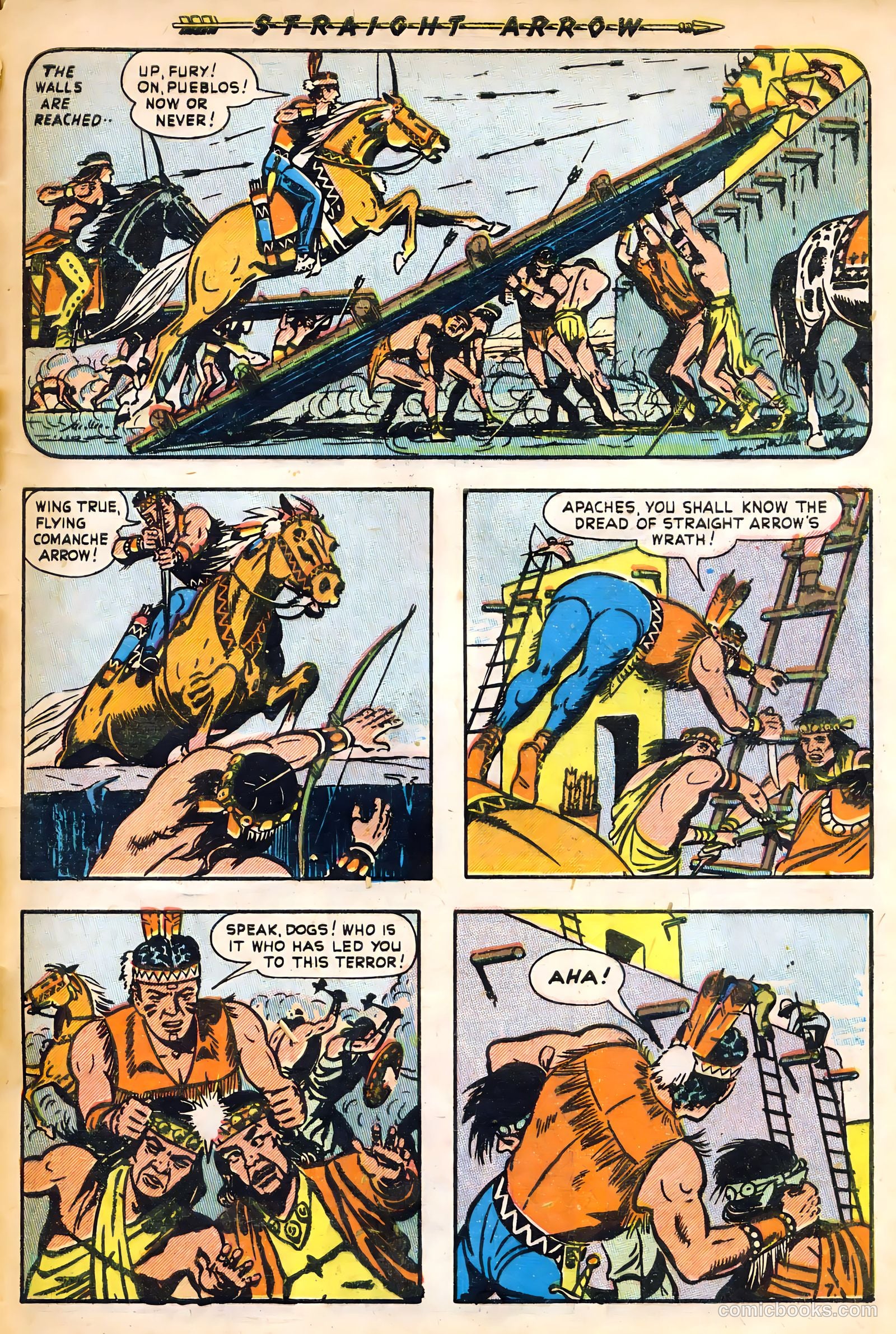 Straight Arrow #9 (1951) — page 33 of 36
