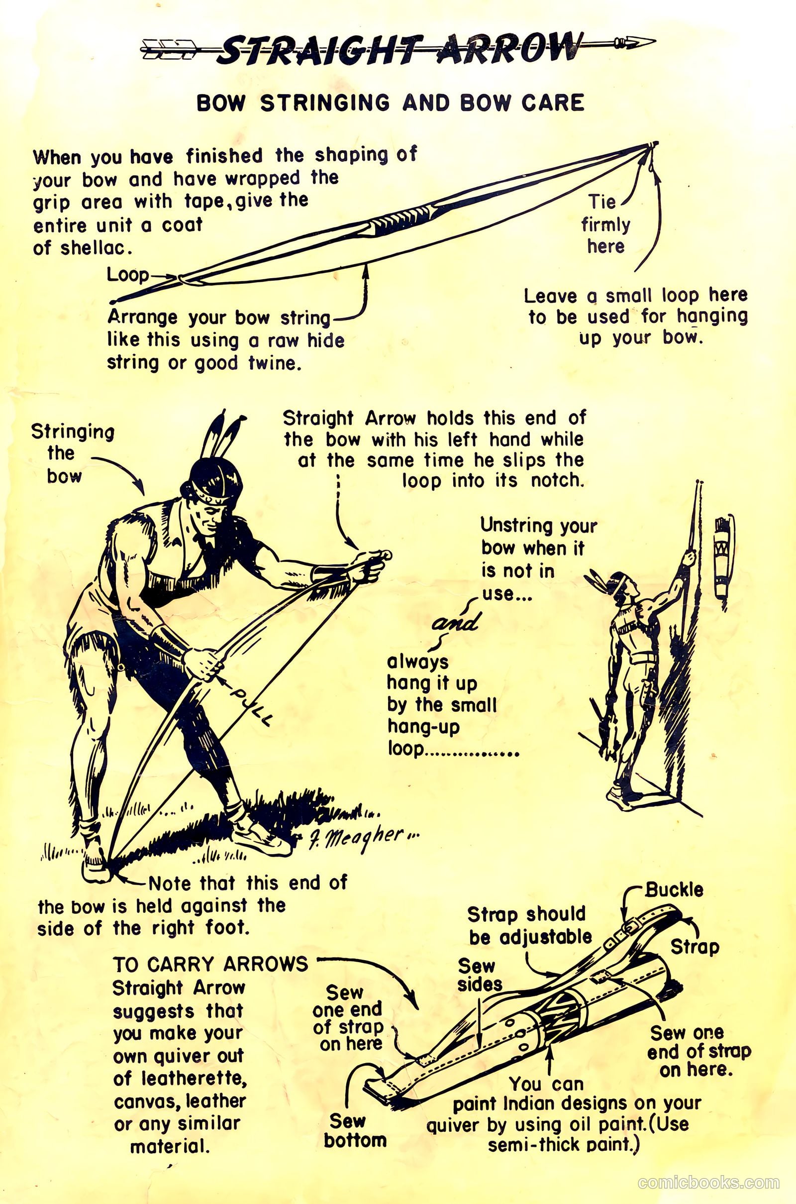 Straight Arrow #9 (1951) — page 35 of 36
