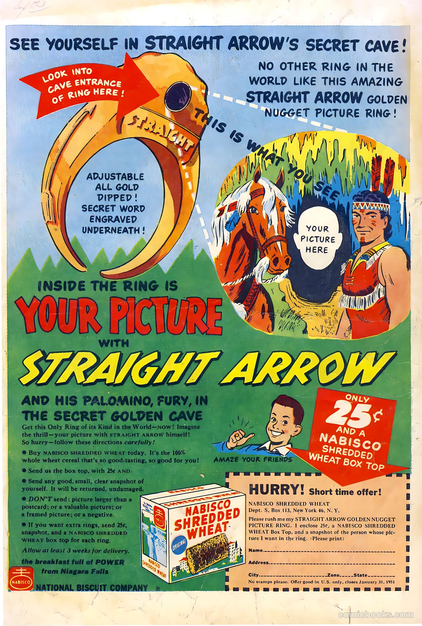 Straight Arrow #9 (1951) — page 36 of 36