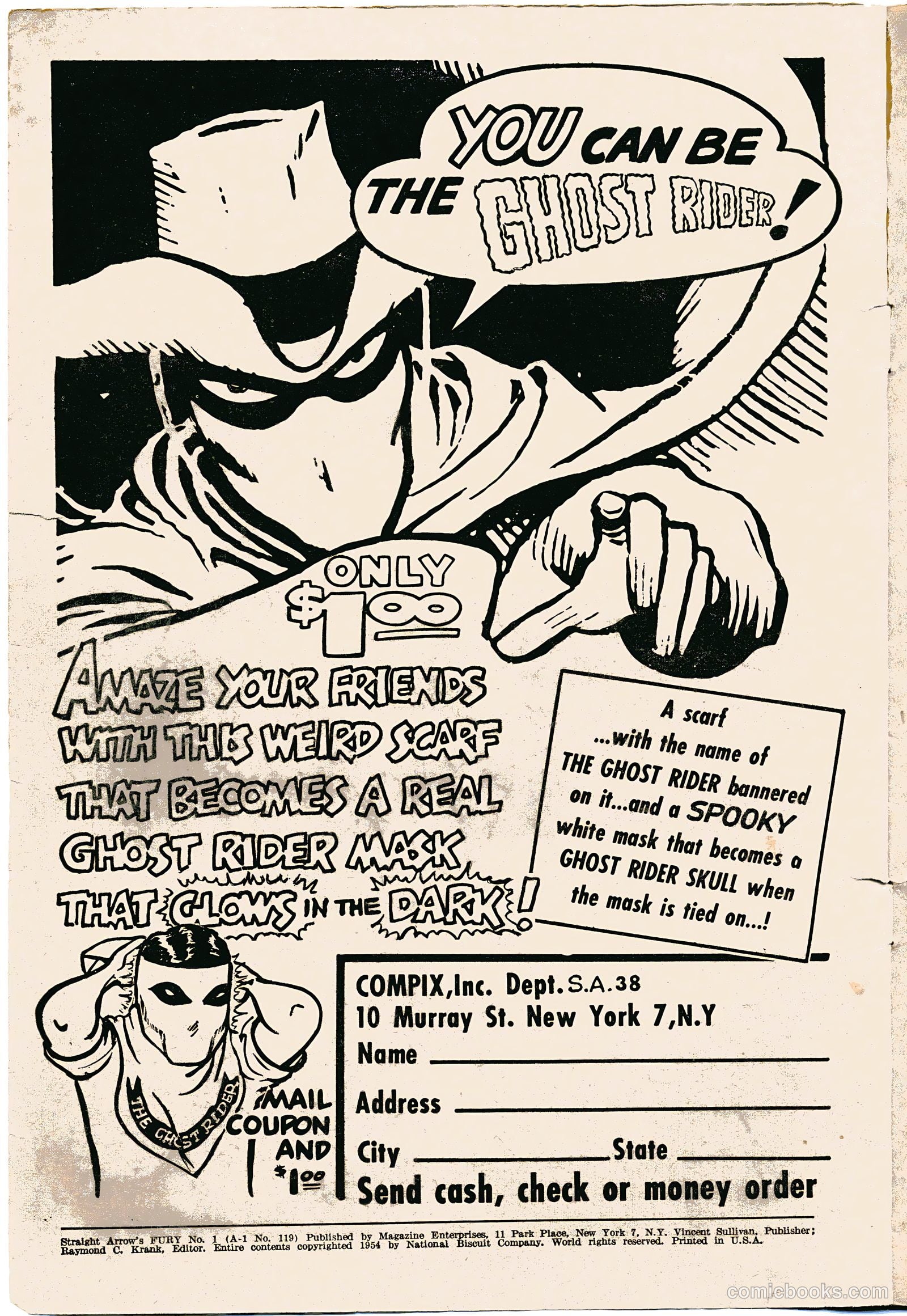 Straight Arrow's Fury #1 (1954) — page 2 of 36