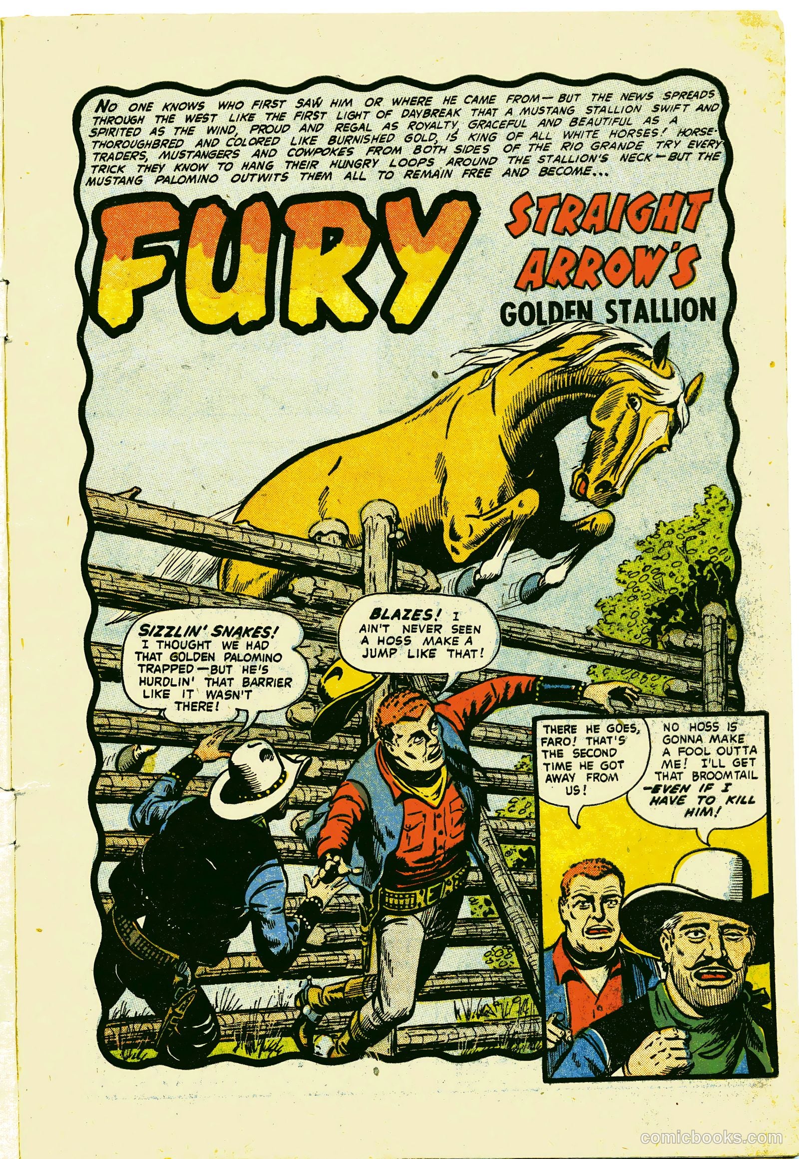Straight Arrow's Fury #1 (1954) — page 3 of 36