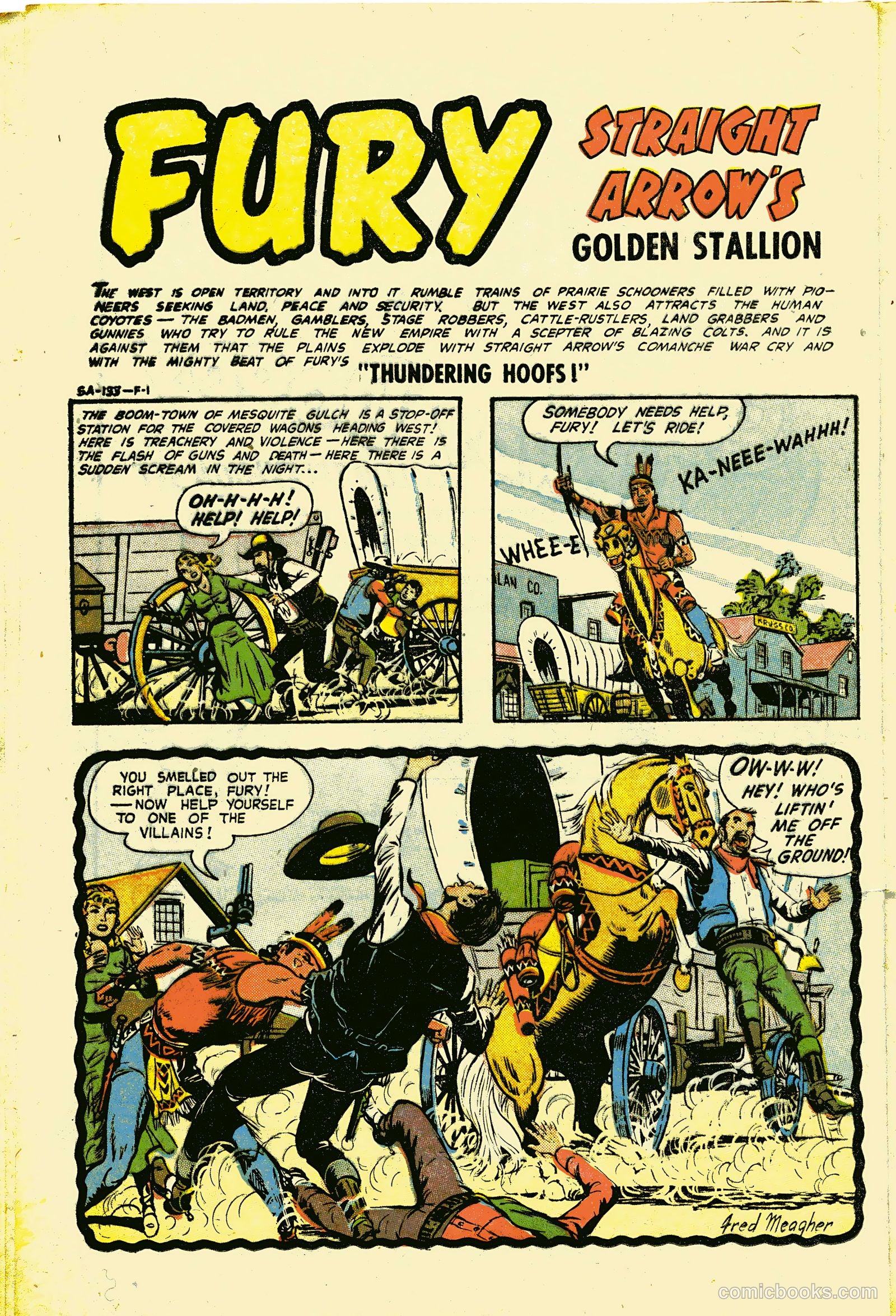 Straight Arrow's Fury #1 (1954) — page 12 of 36