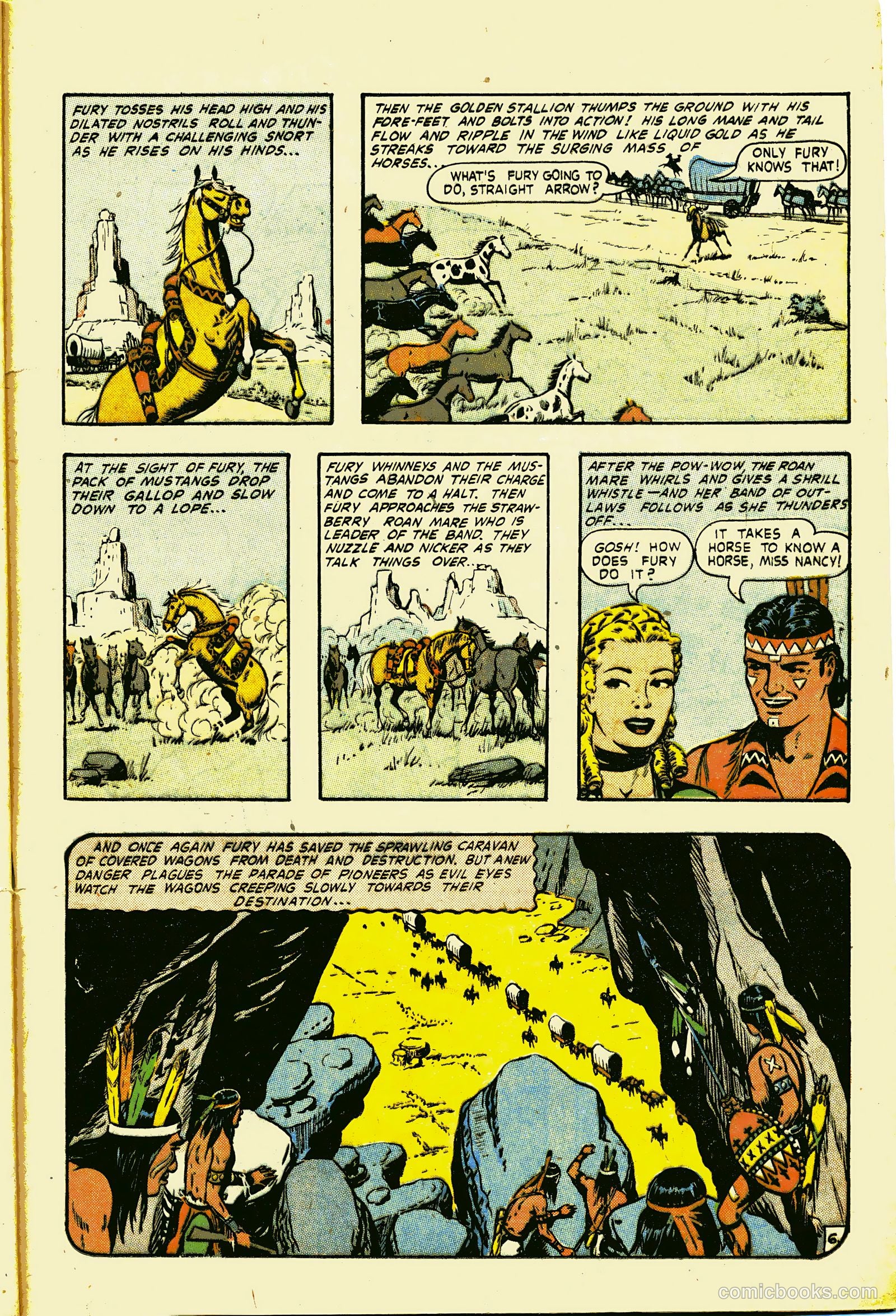 Straight Arrow's Fury #1 (1954) — page 17 of 36