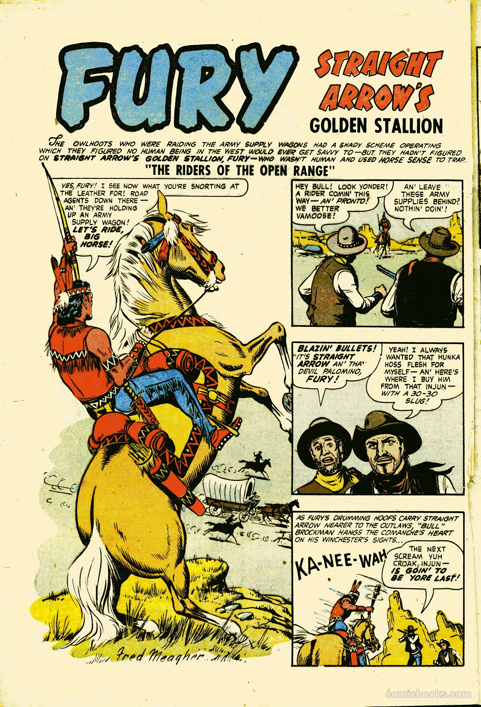 Straight Arrow's Fury #1 (1954) — page 20 of 36