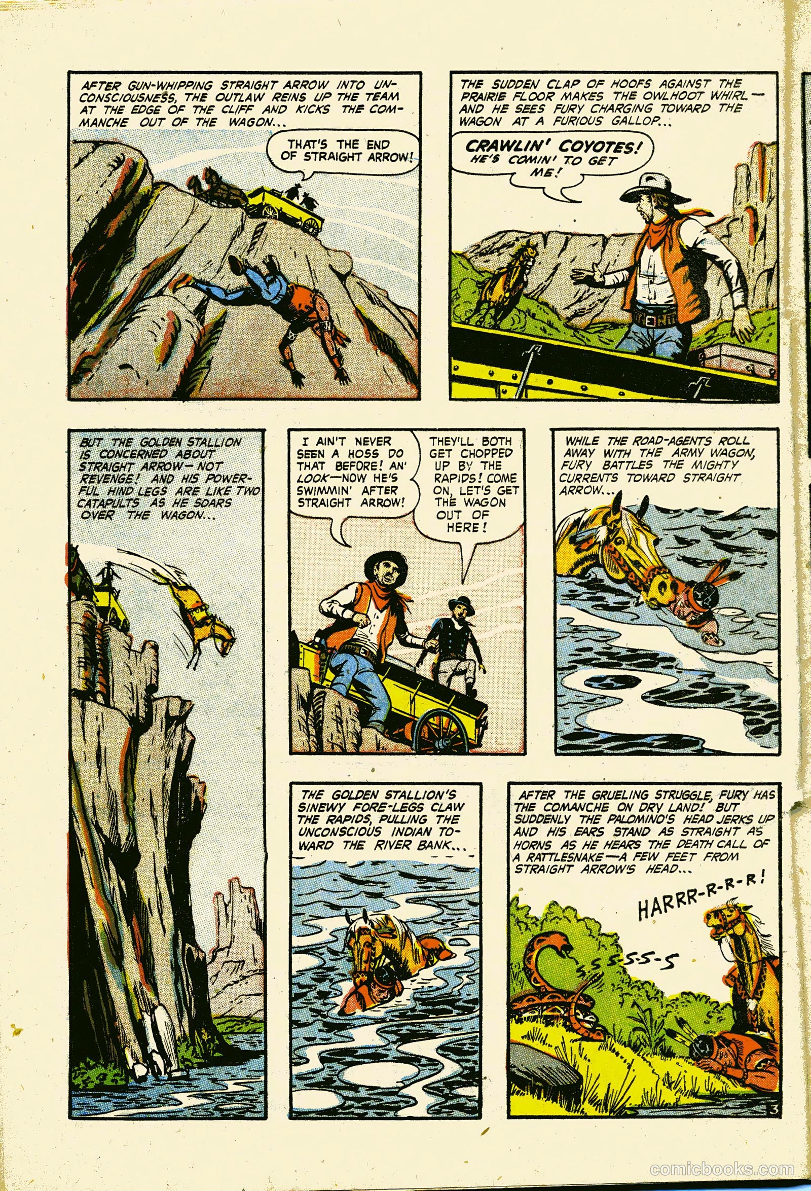 Straight Arrow's Fury #1 (1954) — page 22 of 36