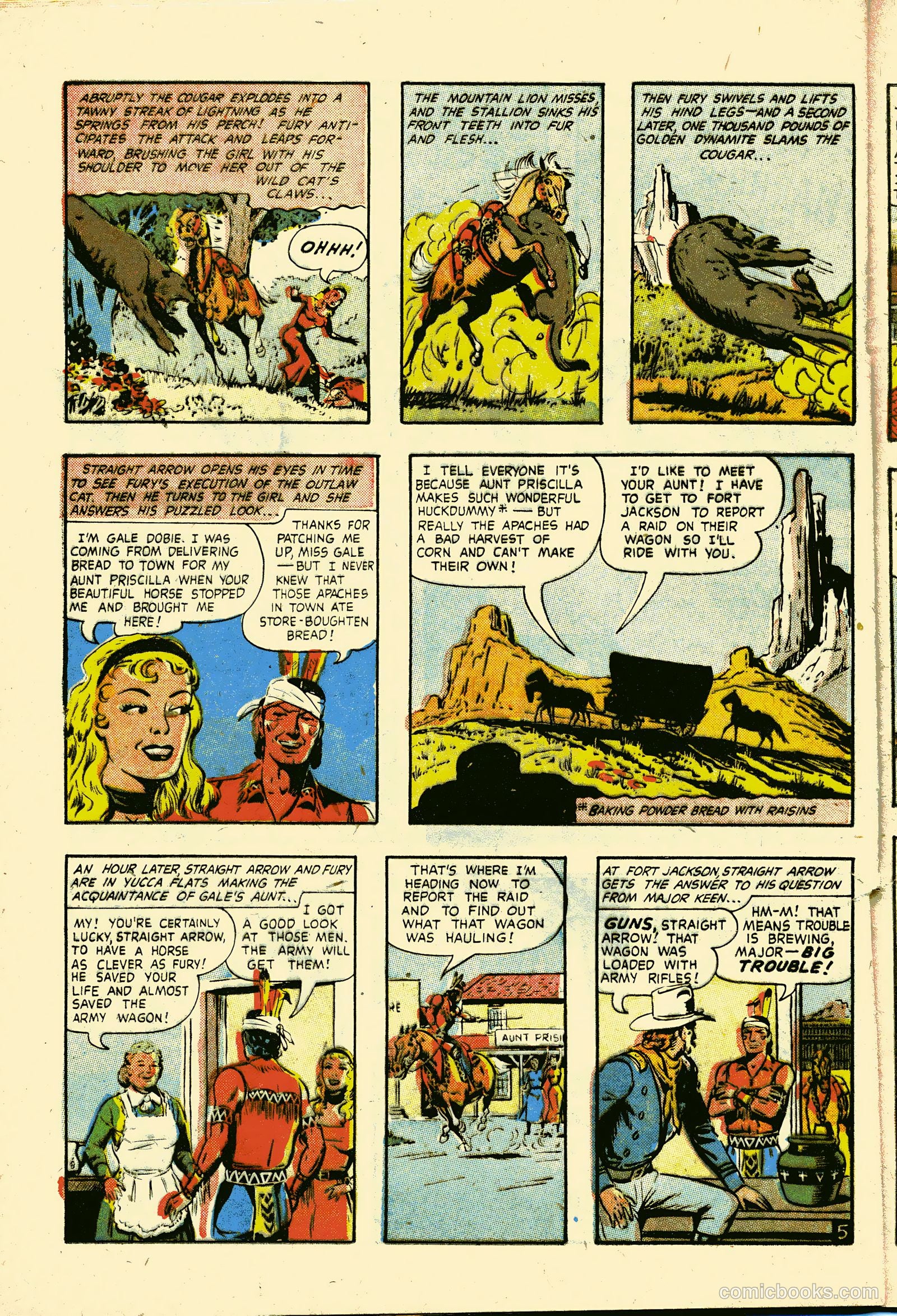 Straight Arrow's Fury #1 (1954) — page 24 of 36