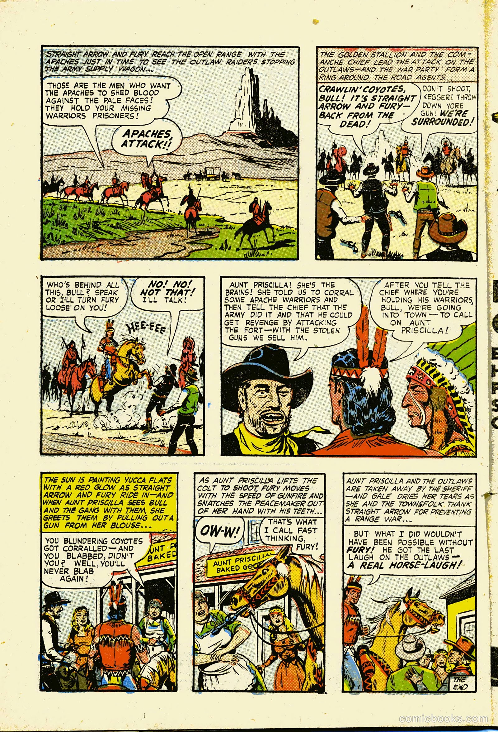 Straight Arrow's Fury #1 (1954) — page 26 of 36