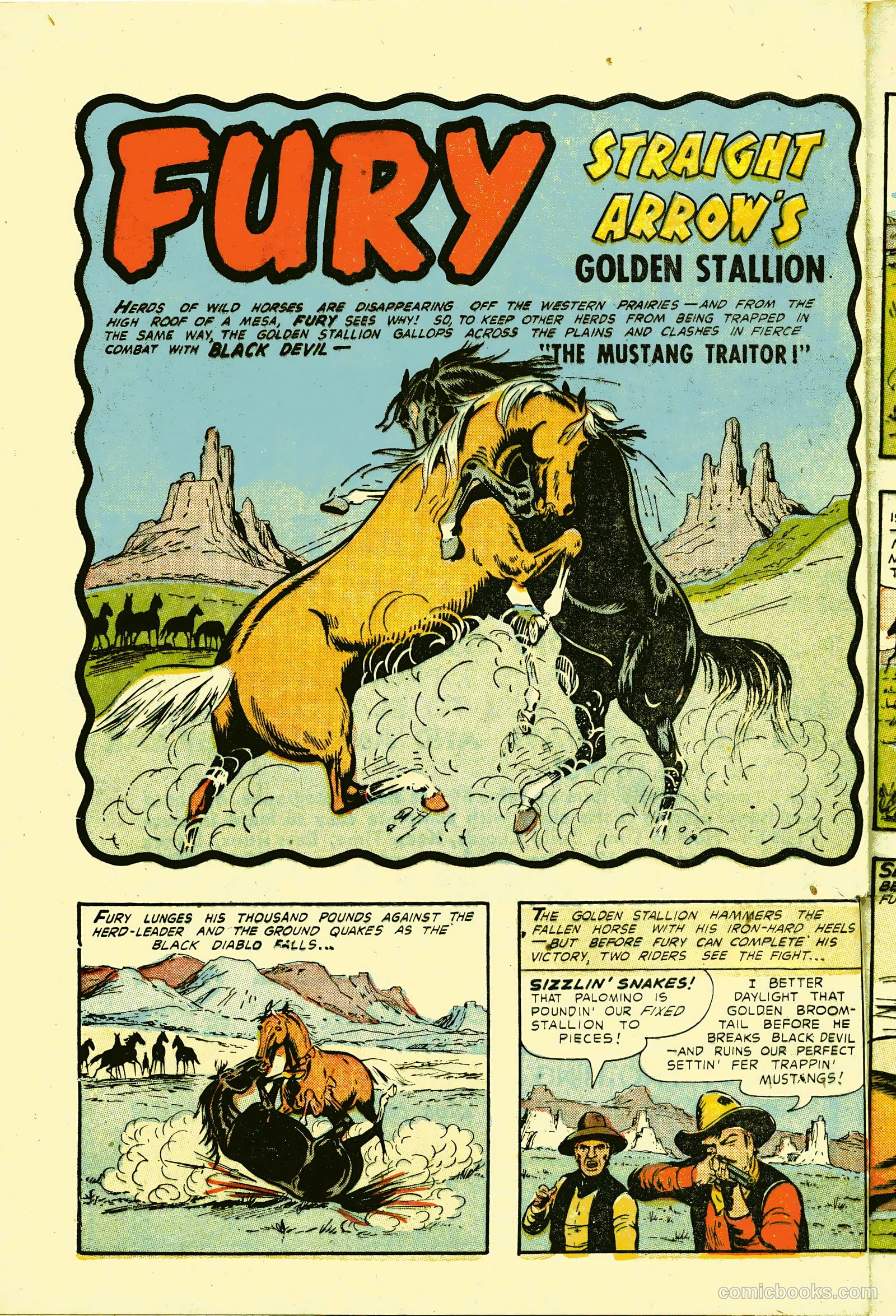 Straight Arrow's Fury #1 (1954) — page 28 of 36
