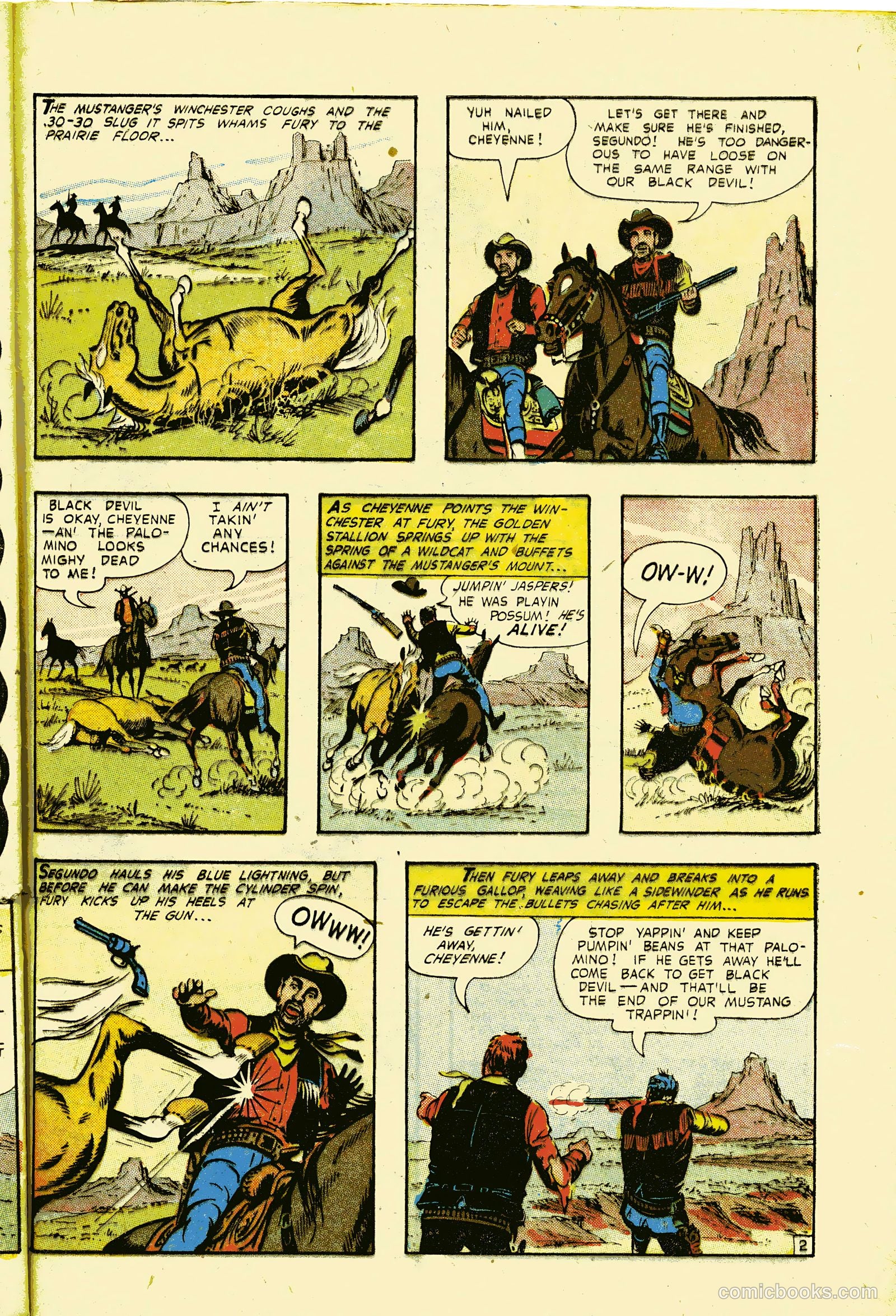 Straight Arrow's Fury #1 (1954) — page 29 of 36