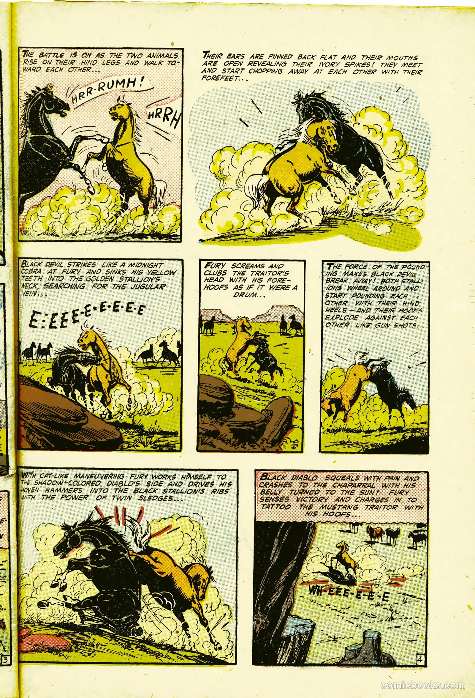 Straight Arrow's Fury #1 (1954) — page 31 of 36