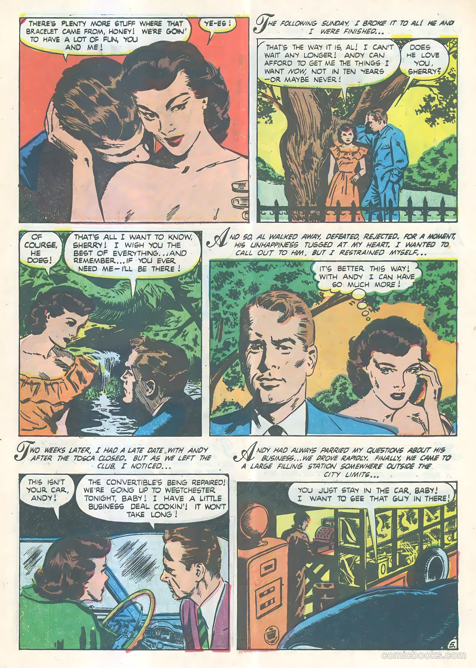 Strange Confessions #1 (1952) — page 6 of 35