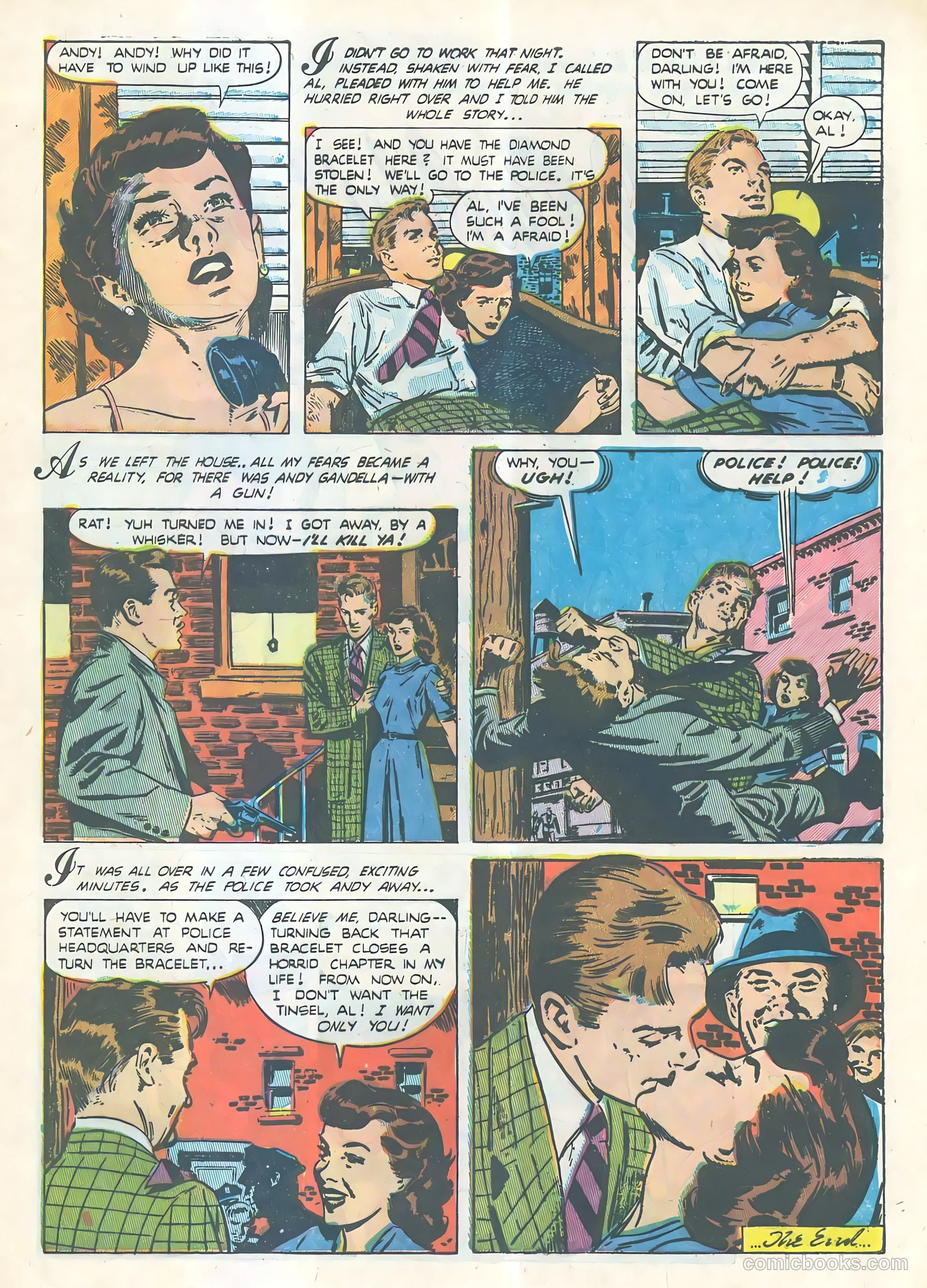 Strange Confessions #1 (1952) — page 8 of 35