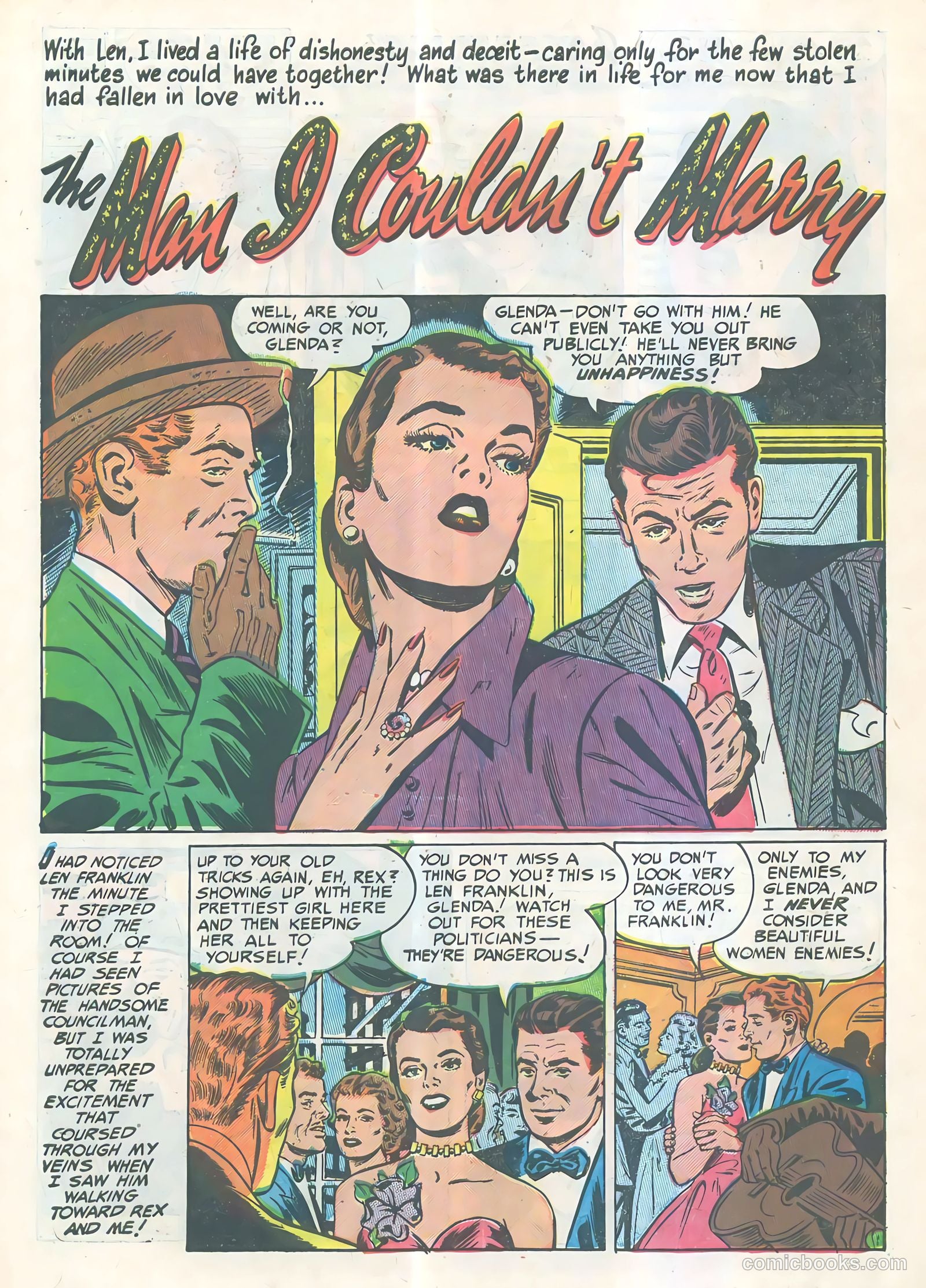 Strange Confessions #1 (1952) — page 9 of 35