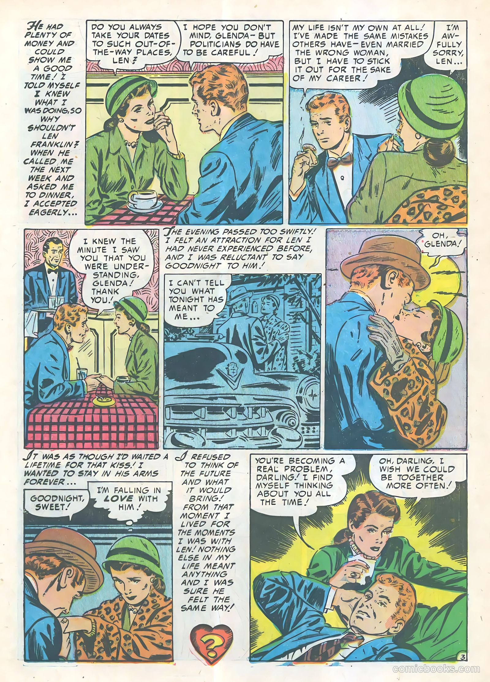 Strange Confessions #1 (1952) — page 11 of 35