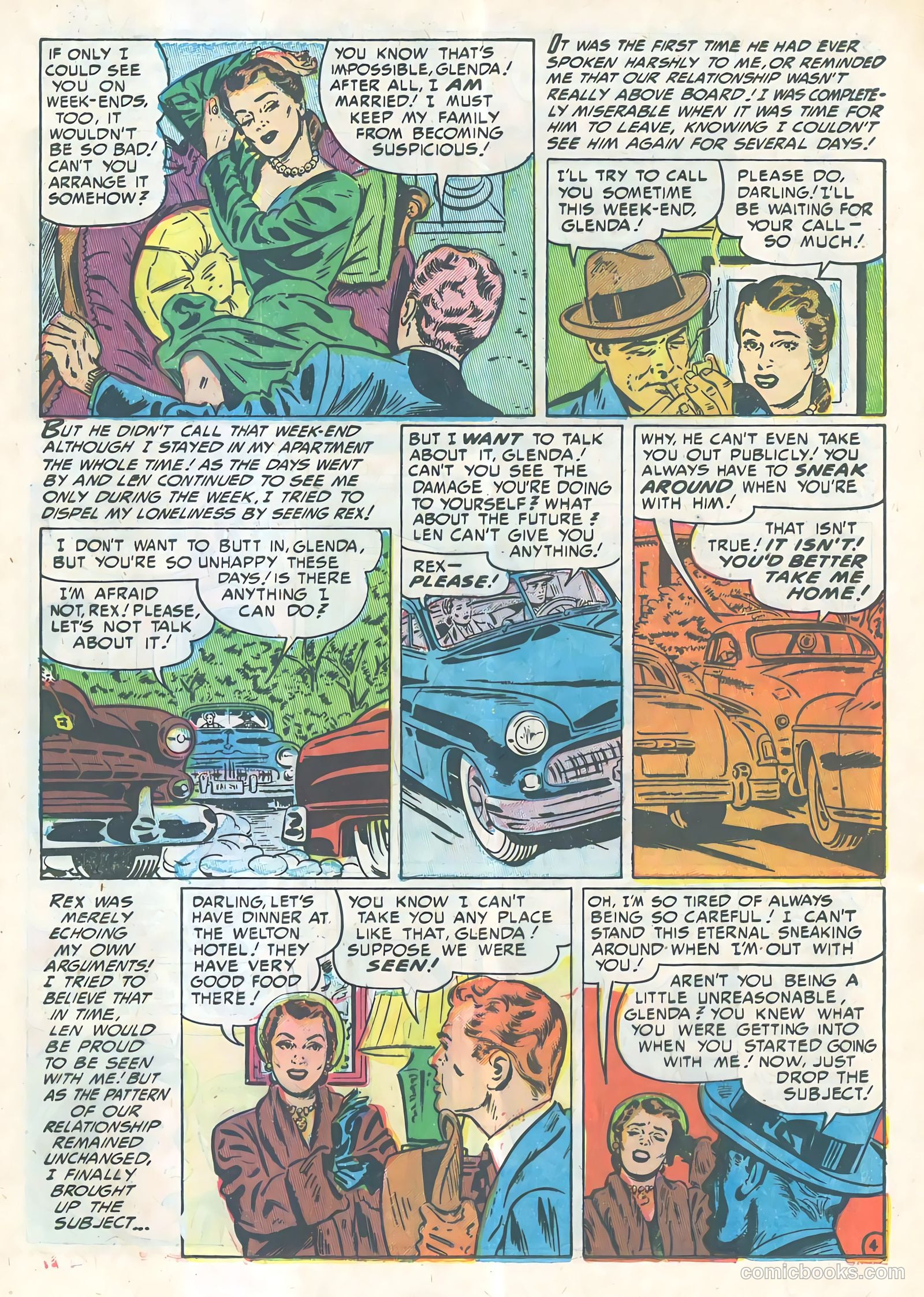 Strange Confessions #1 (1952) — page 12 of 35