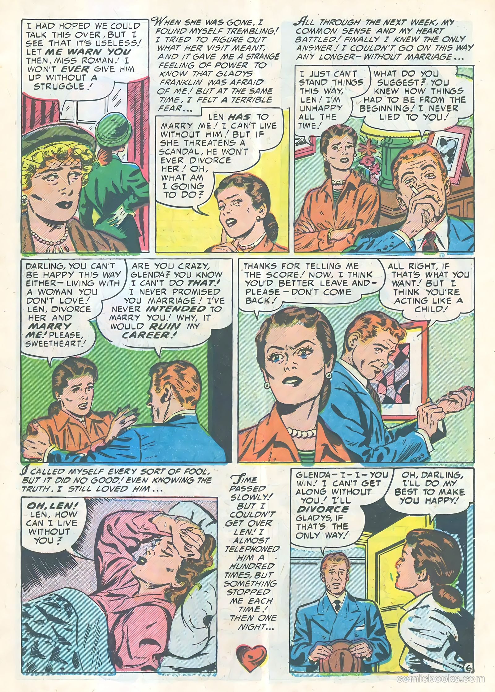 Strange Confessions #1 (1952) — page 14 of 35