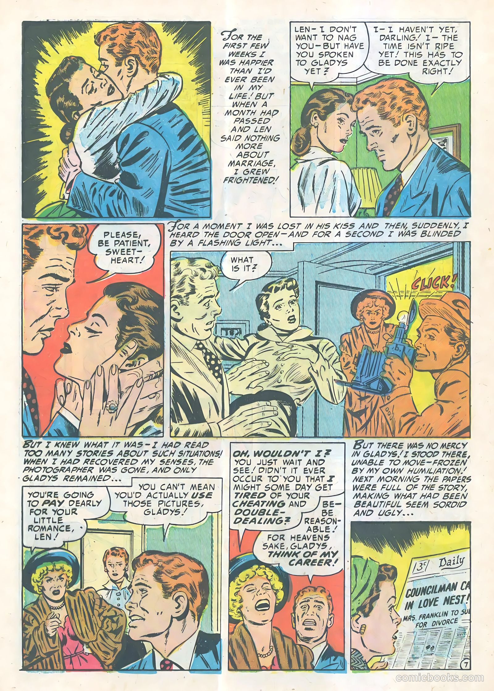 Strange Confessions #1 (1952) — page 15 of 35