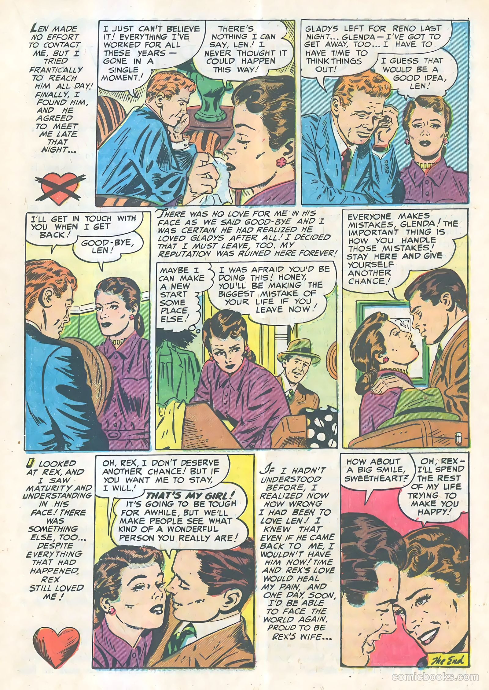 Strange Confessions #1 (1952) — page 16 of 35