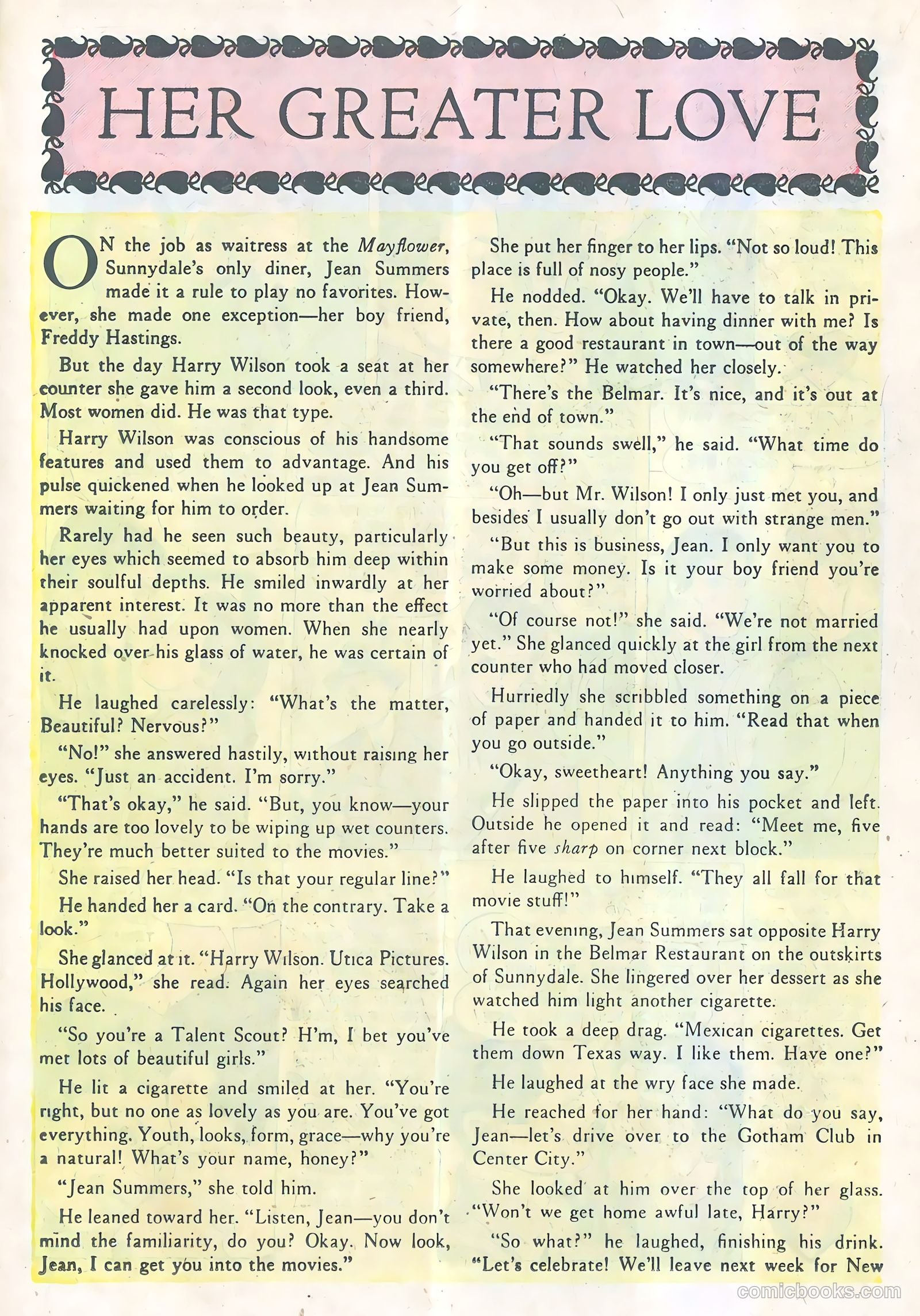 Strange Confessions #1 (1952) — page 17 of 35
