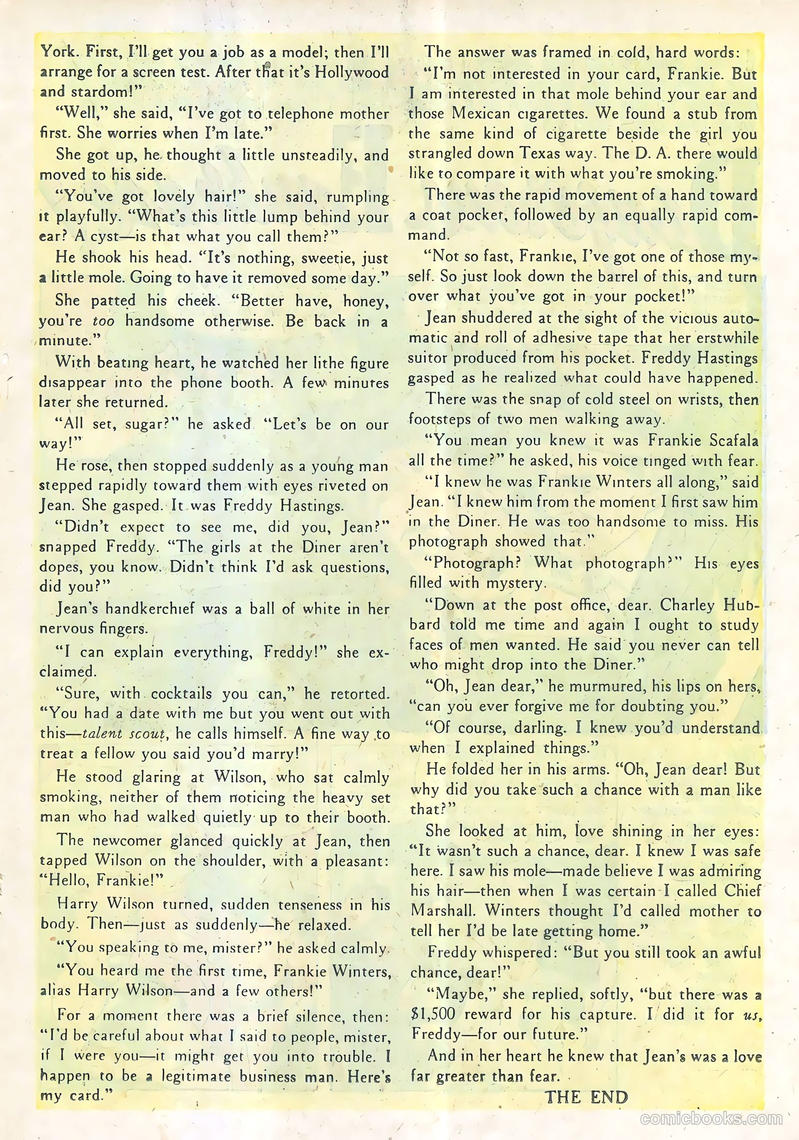 Strange Confessions #1 (1952) — page 18 of 35