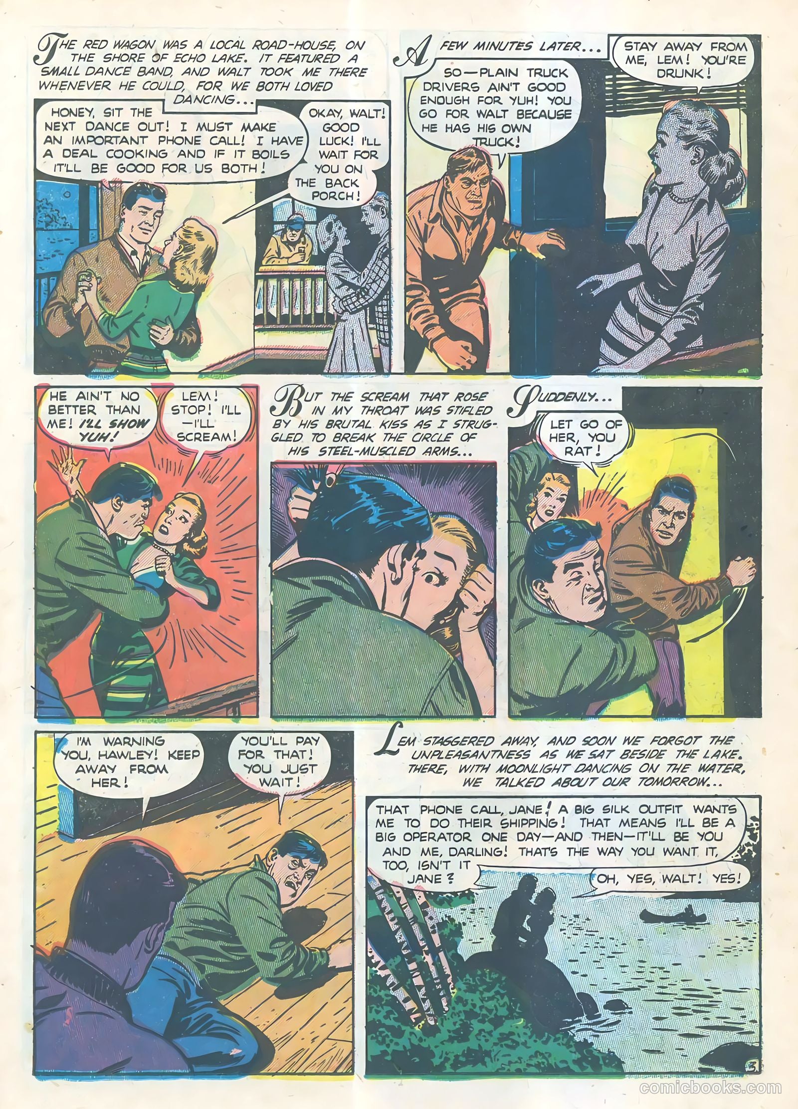 Strange Confessions #1 (1952) — page 21 of 35