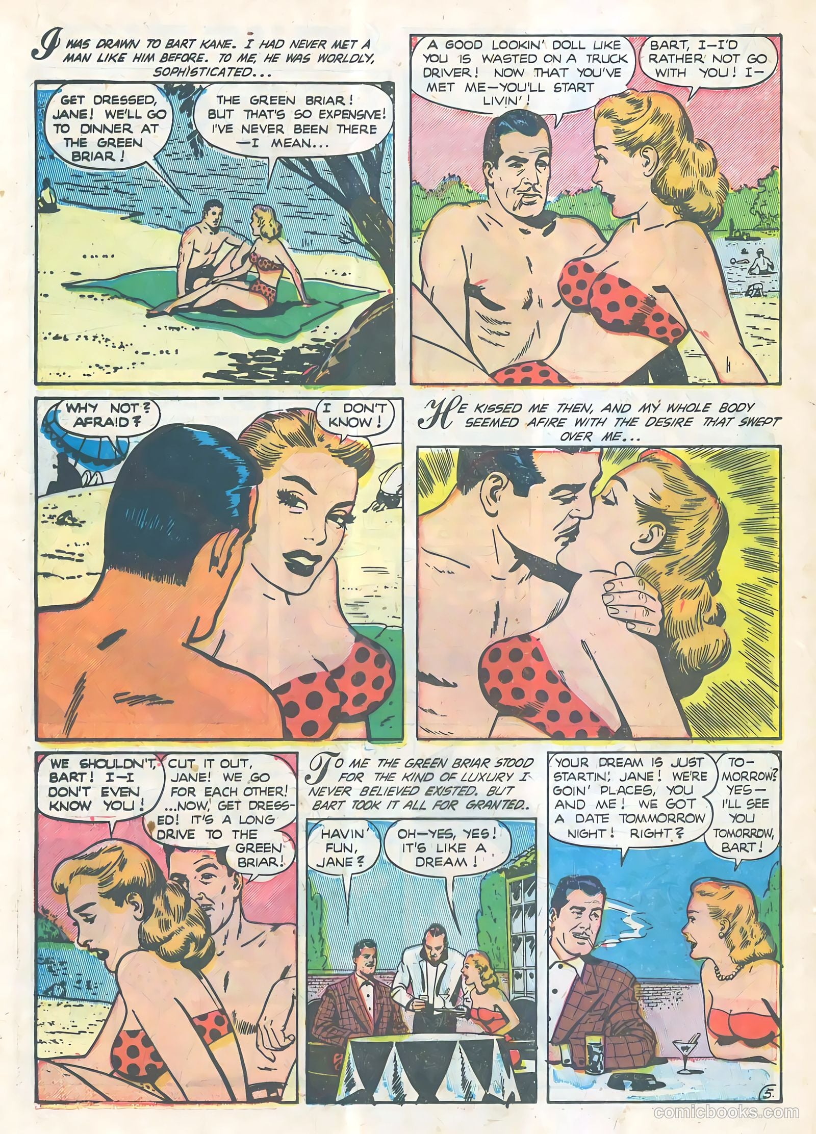 Strange Confessions #1 (1952) — page 23 of 35