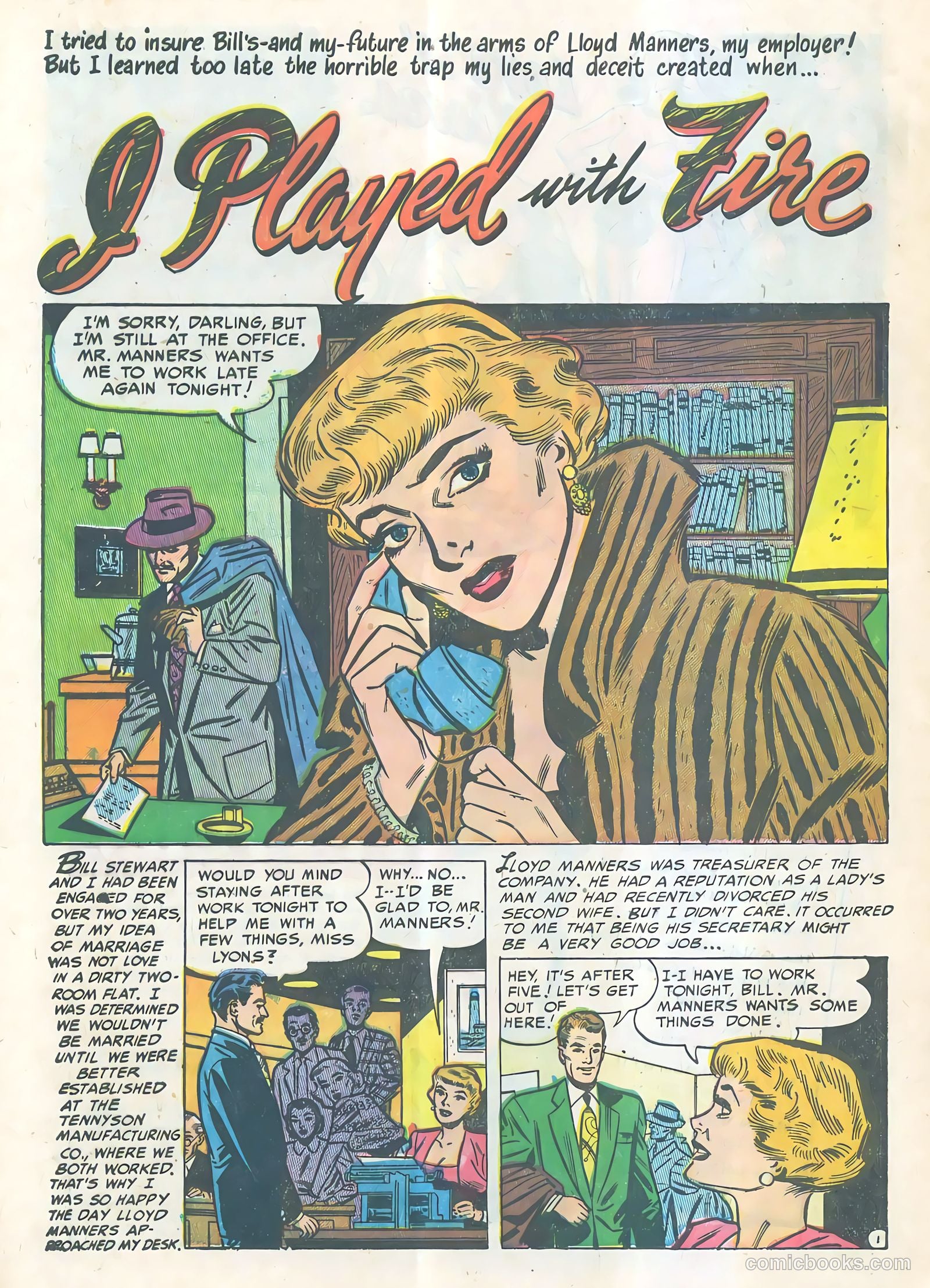 Strange Confessions #1 (1952) — page 27 of 35