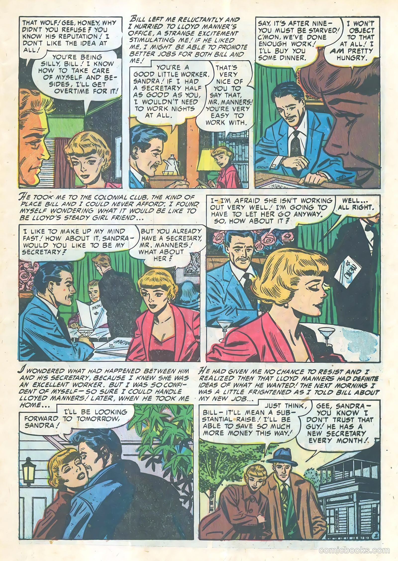 Strange Confessions #1 (1952) — page 28 of 35