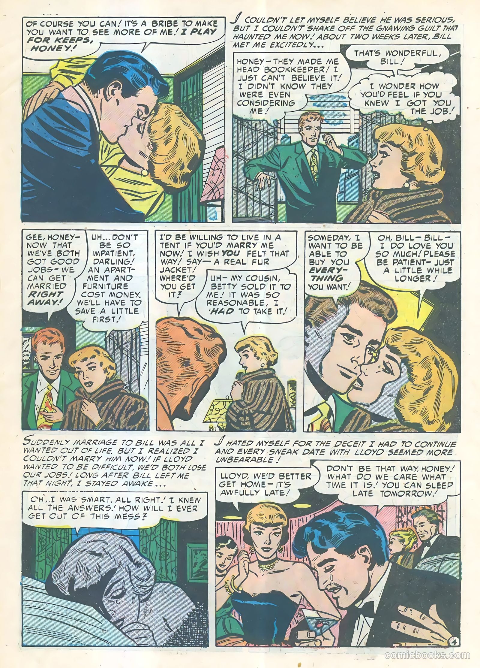Strange Confessions #1 (1952) — page 30 of 35