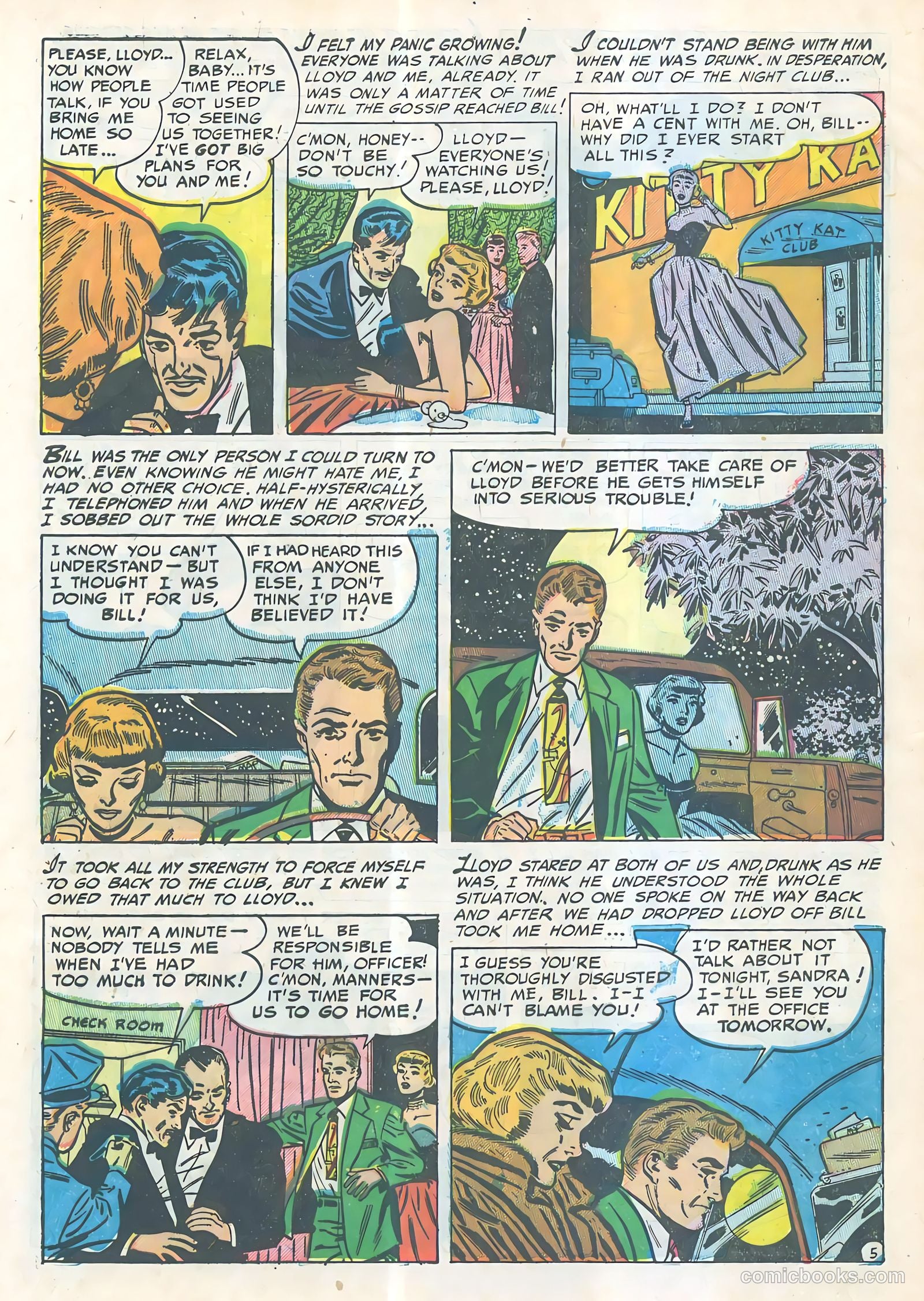 Strange Confessions #1 (1952) — page 31 of 35
