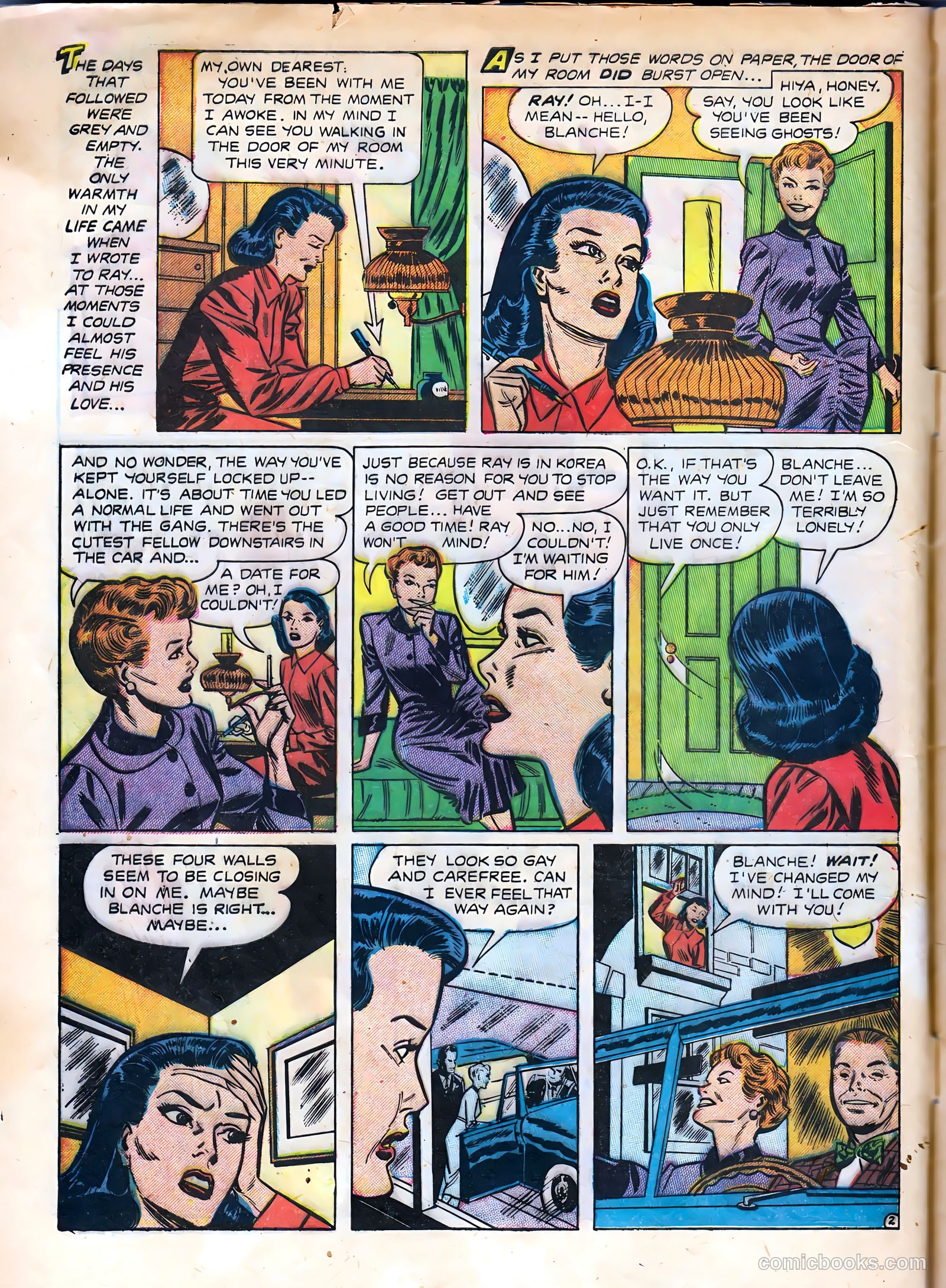 Strange Confessions #2 (1952) — page 4 of 36