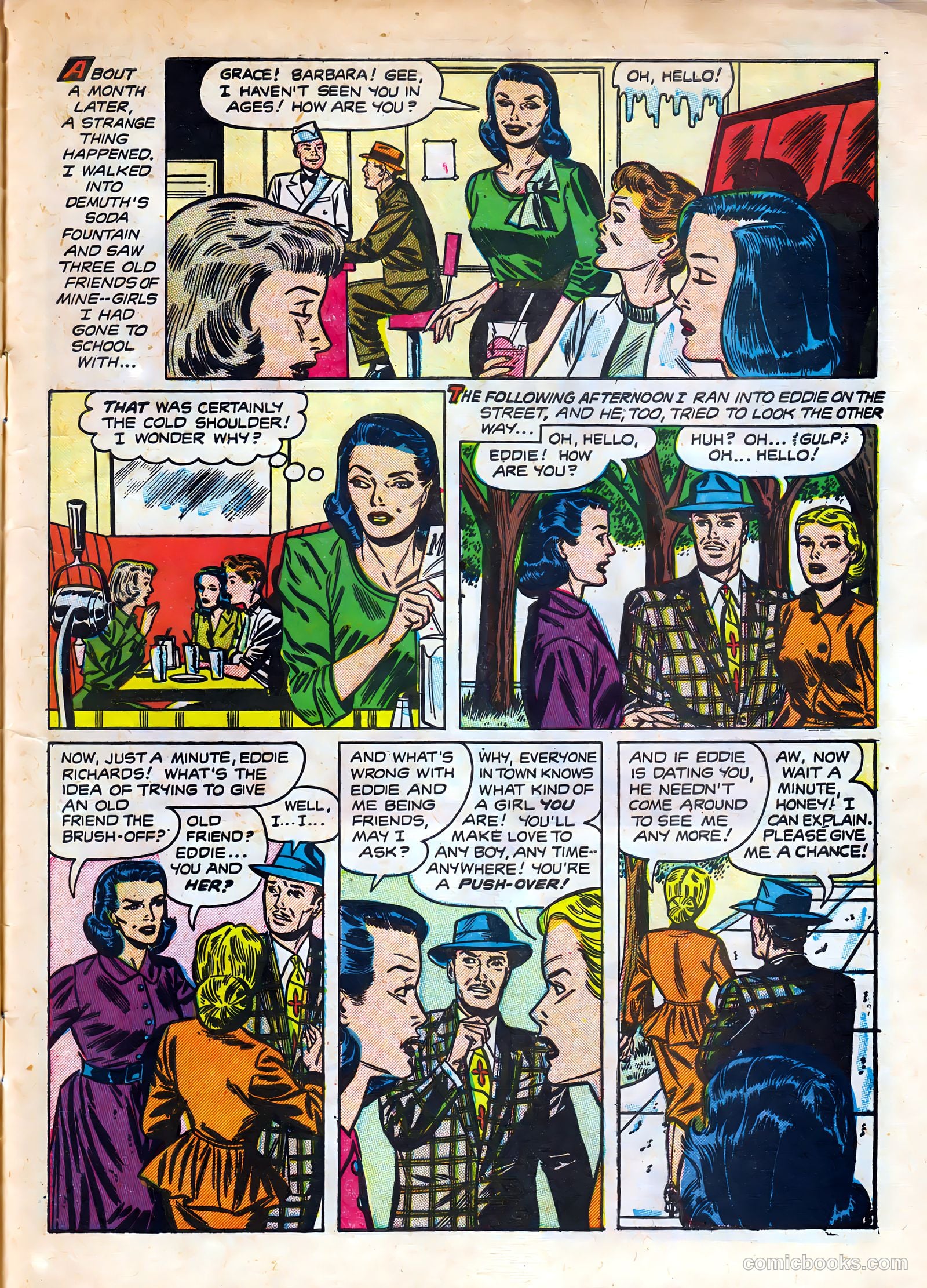 Strange Confessions #2 (1952) — page 7 of 36