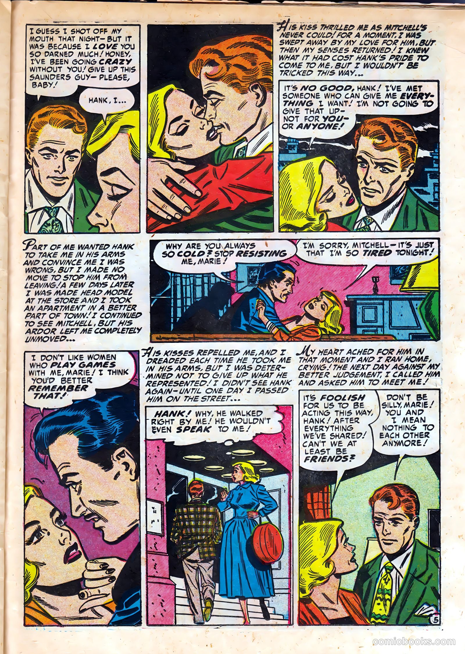 Strange Confessions #2 (1952) — page 23 of 36