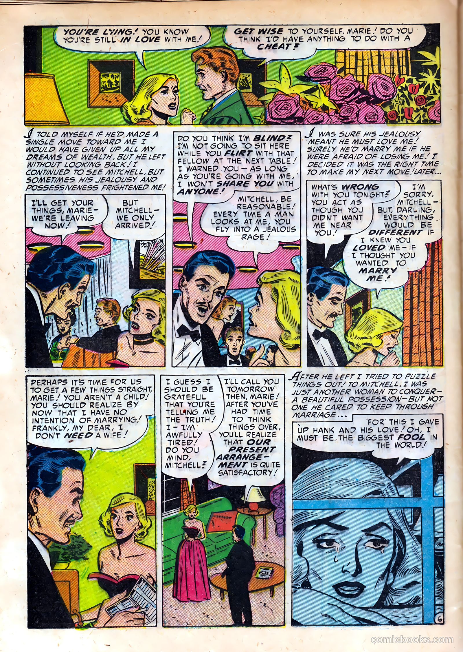 Strange Confessions #2 (1952) — page 24 of 36
