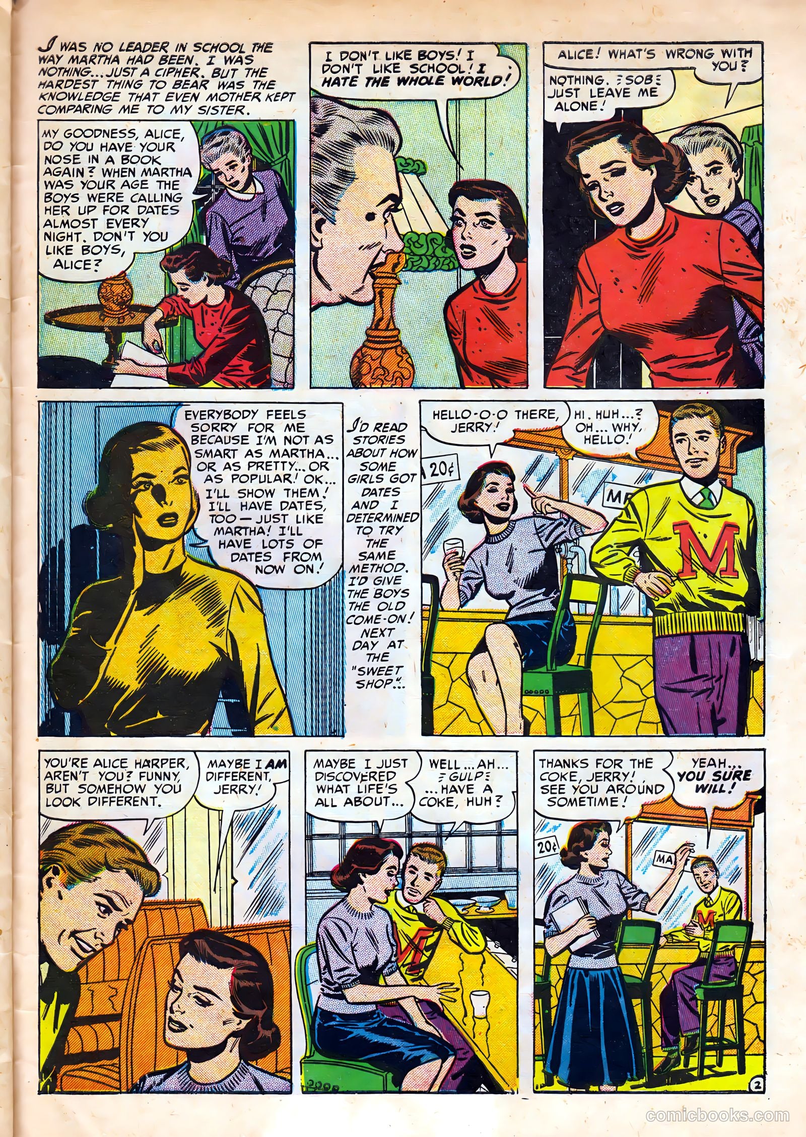 Strange Confessions #2 (1952) — page 27 of 36