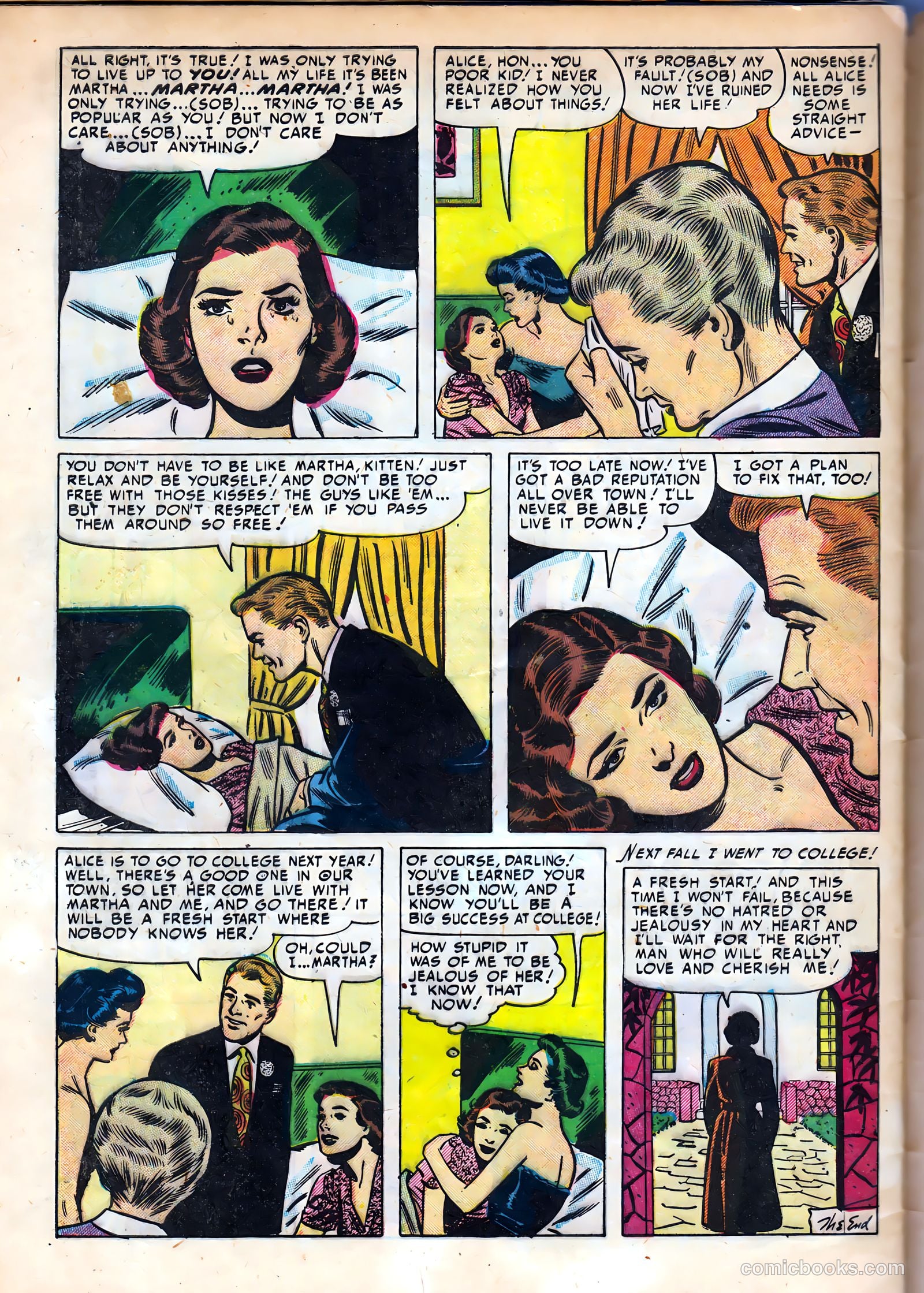 Strange Confessions #2 (1952) — page 32 of 36