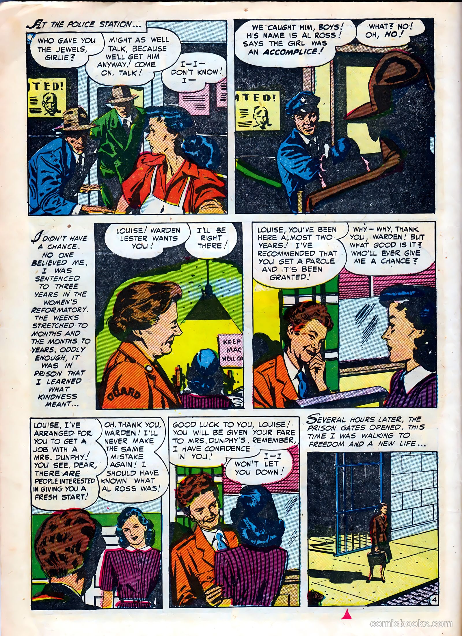 Strange Confessions #3 (1952) — page 6 of 37