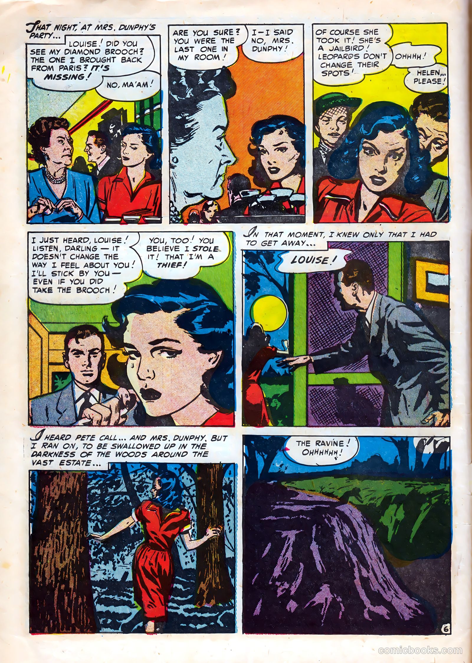 Strange Confessions #3 (1952) — page 8 of 37