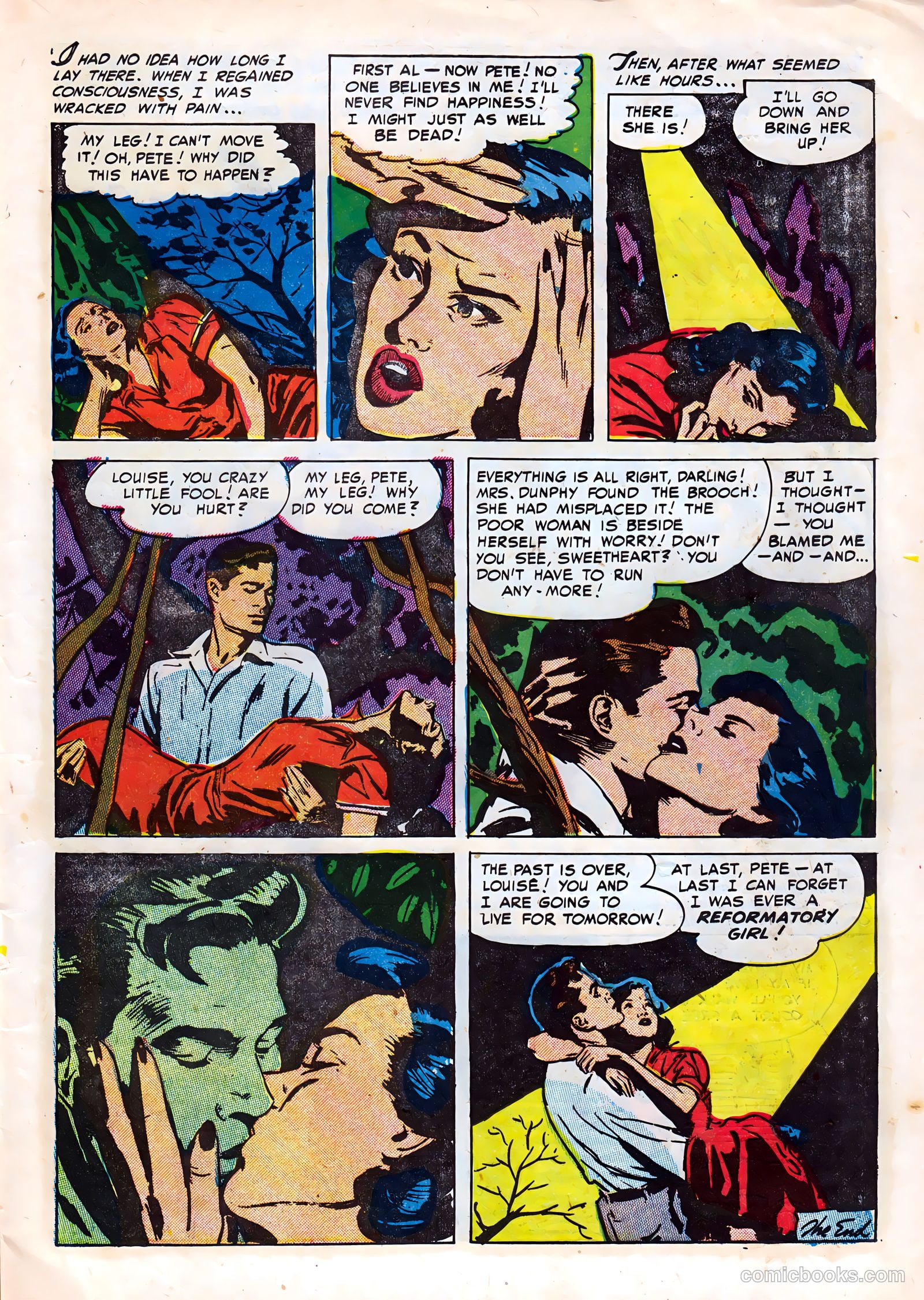 Strange Confessions #3 (1952) — page 9 of 37